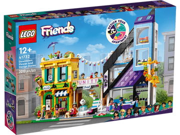 LEGO Friends 41732 Downtown Flower & Design Stores Set