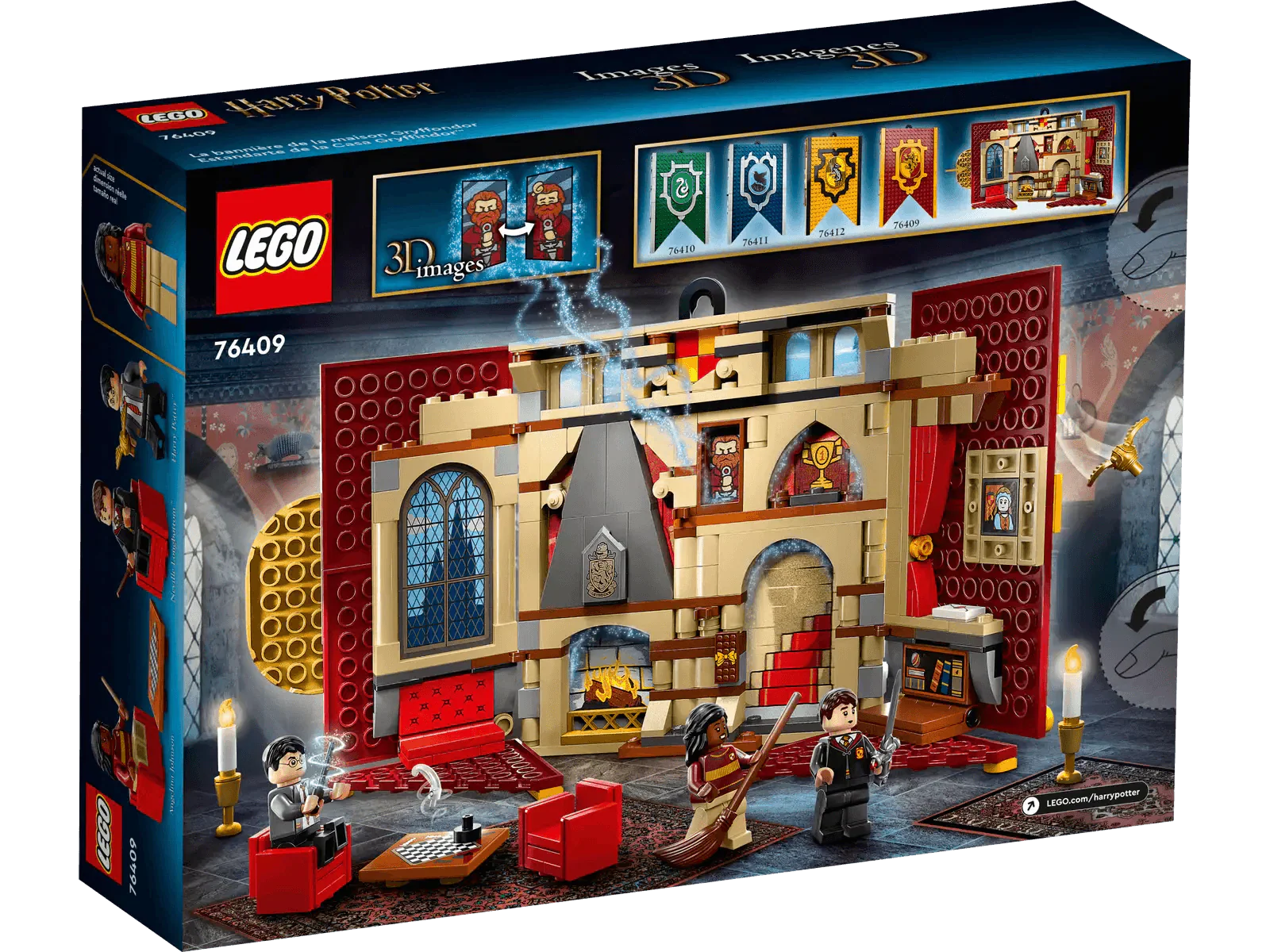 LEGO Harry Potter Gryffindor House Banner Playset 76409