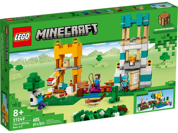 LEGO Minecraft The Crafting Box 4.0 - 2-in-1 Playset