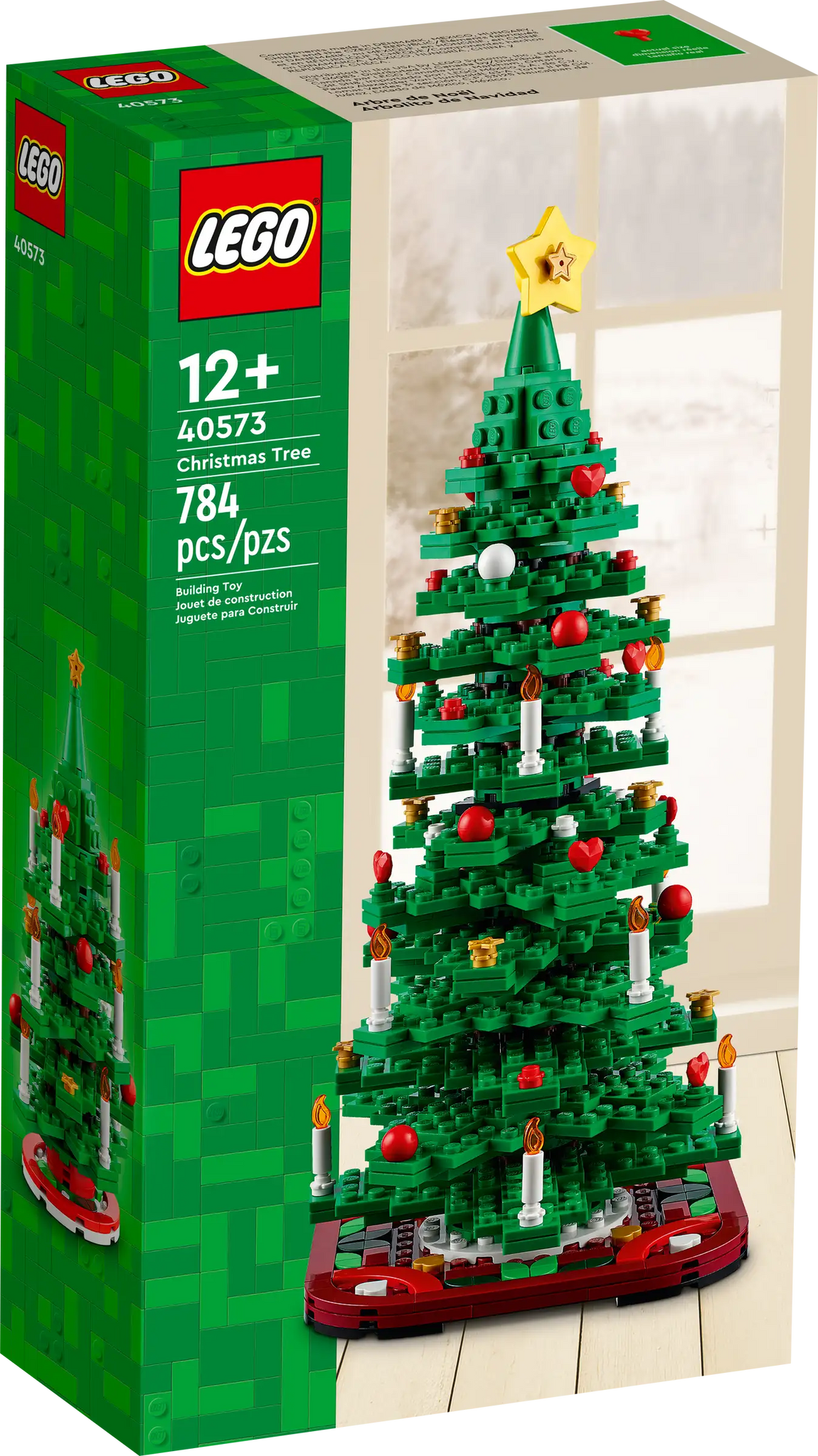 LEGO 40573 Christmas Tree Building Kit - 2-in-1 Model