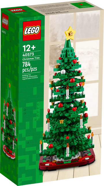 LEGO 40573 Christmas Tree Building Kit - 2-in-1 Model