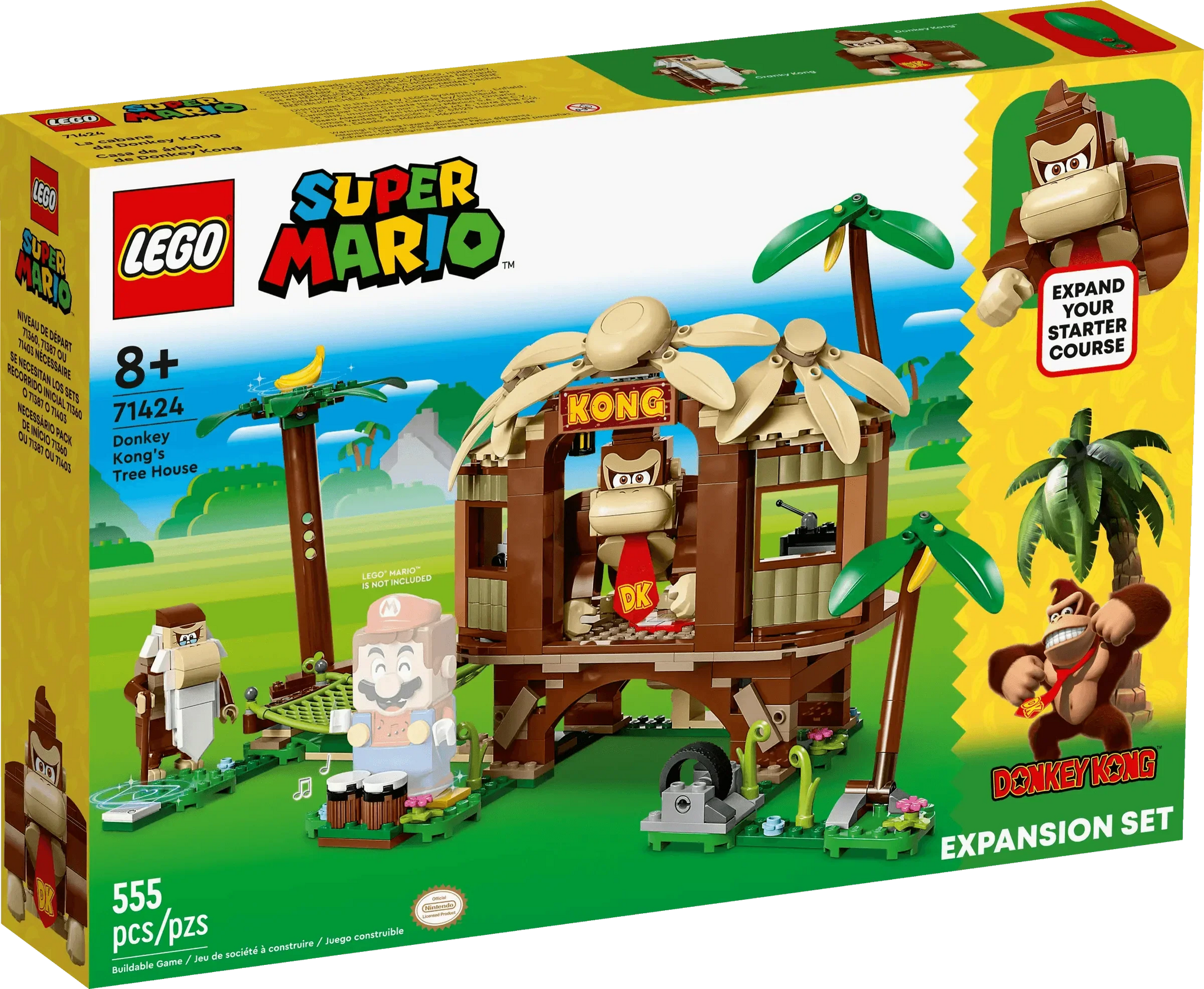 LEGO Super Mario Donkey Kong's Tree House Expansion Set 71424