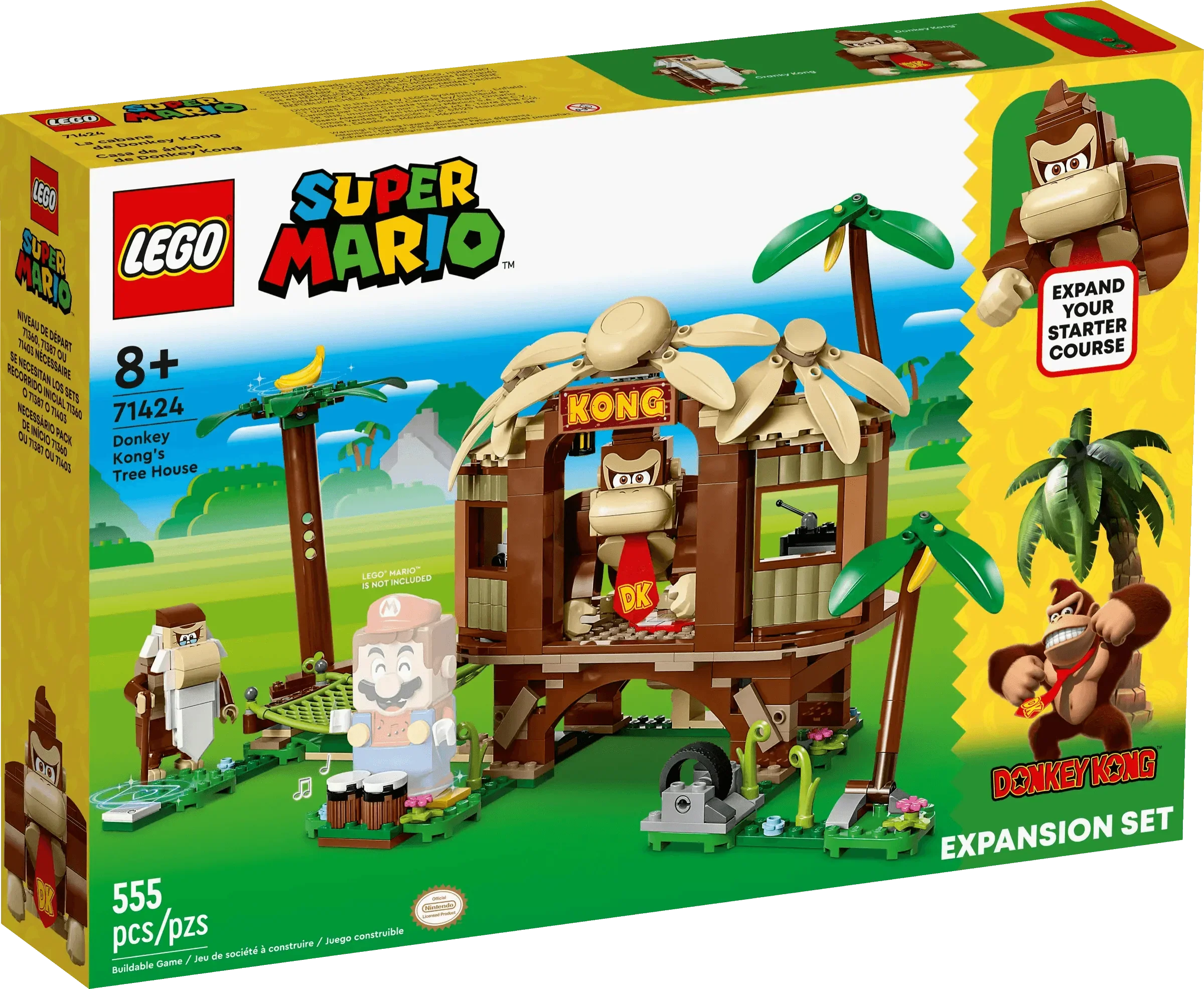 LEGO Super Mario Donkey Kong's Tree House Expansion Set 71424
