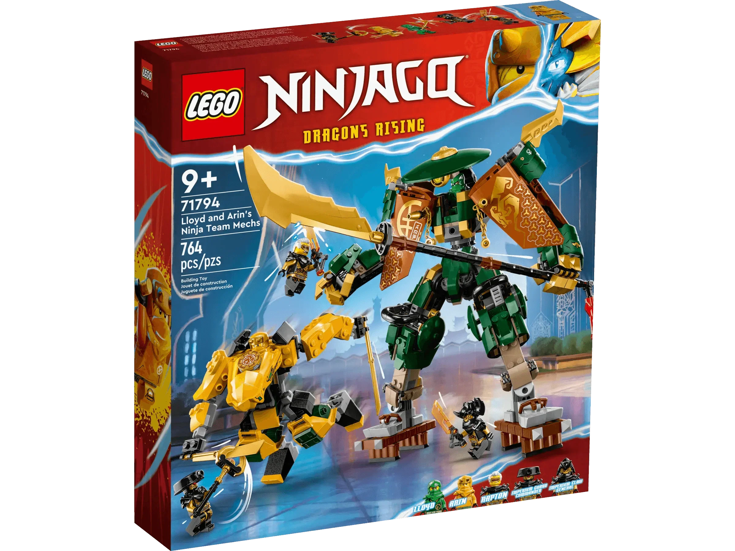 LEGO Ninjago Lloyd & Arin's Mechs Playset 71794