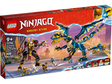 LEGO Ninjago Elemental Dragon vs Empress Mech Set 71796
