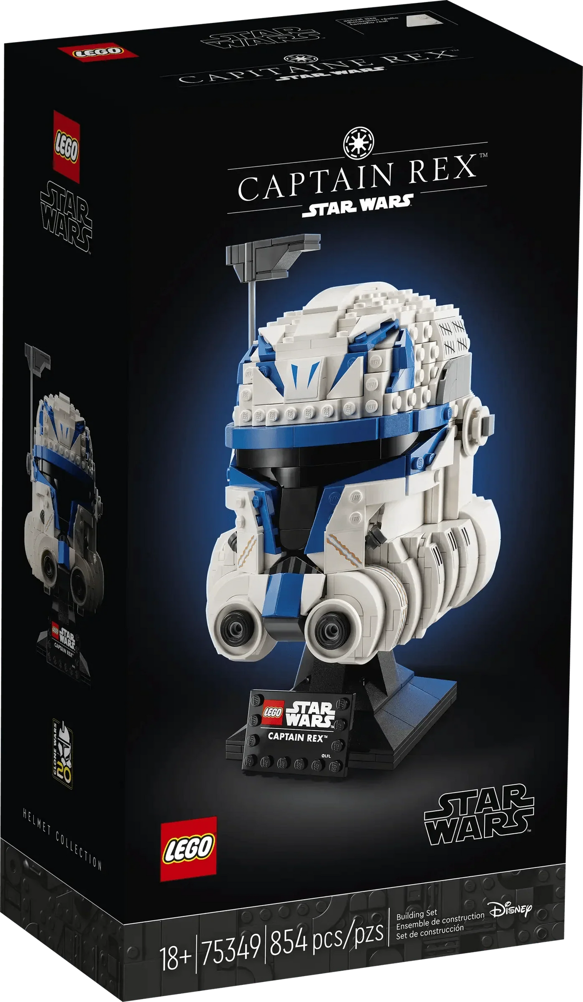 LEGO Star Wars 75349 Captain Rex Helmet Buildable Display
