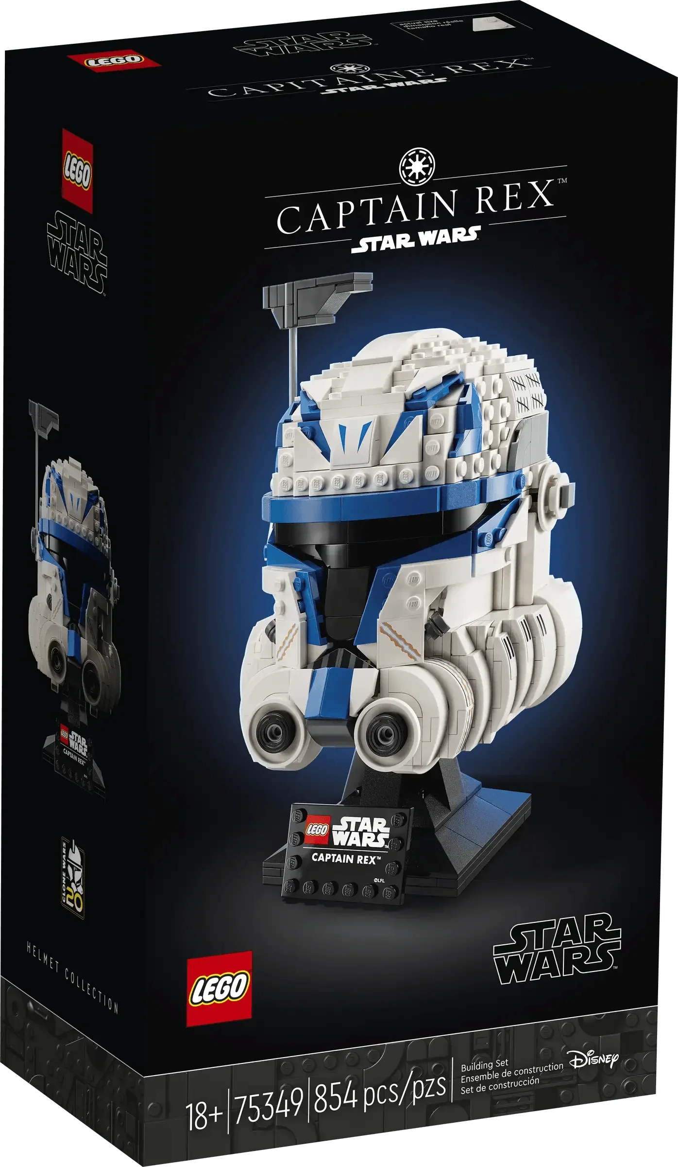 LEGO Star Wars 75349 Captain Rex Helmet Buildable Display