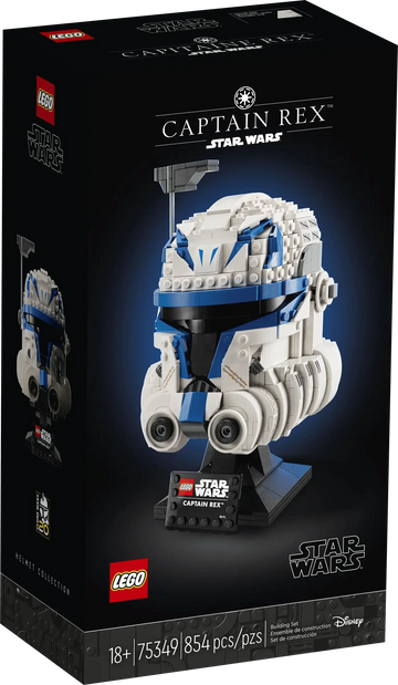 LEGO Star Wars 75349 Captain Rex Helmet Buildable Display