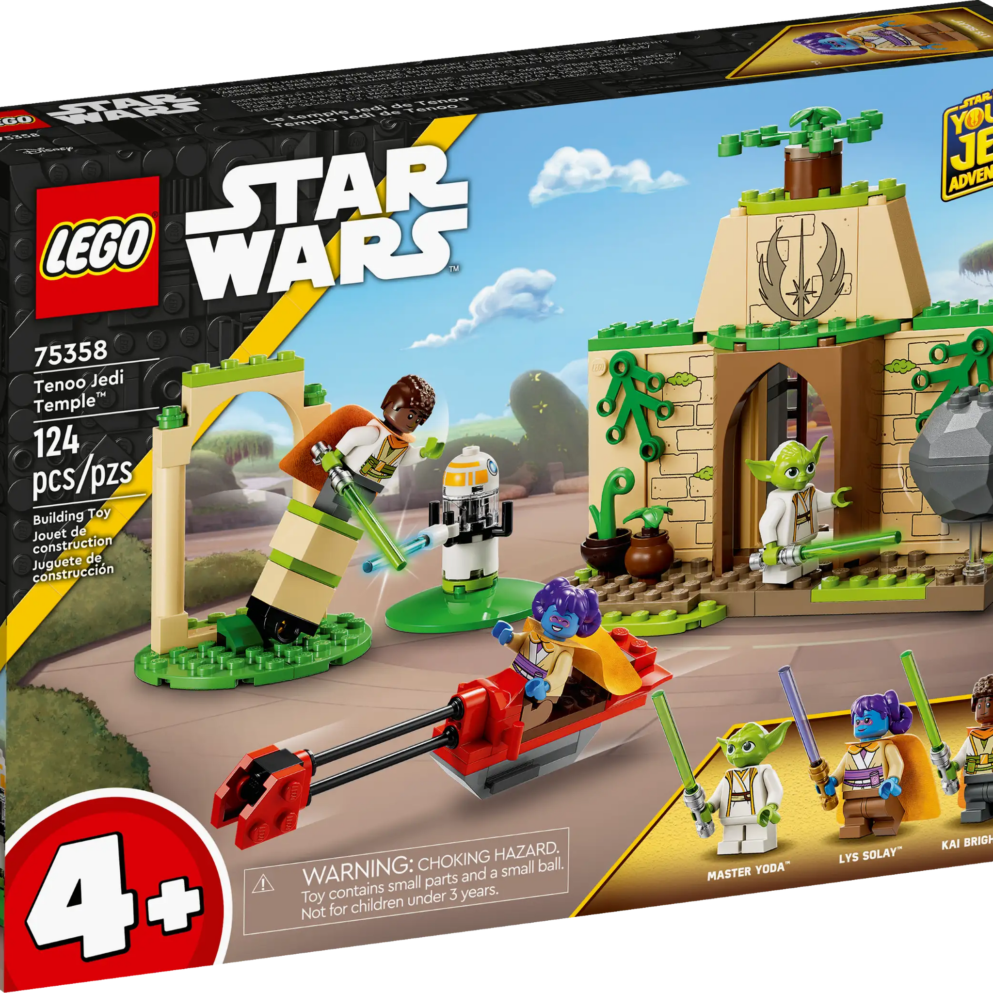 LEGO Star Wars Tenoo Jedi Temple Set with Yoda & Kai