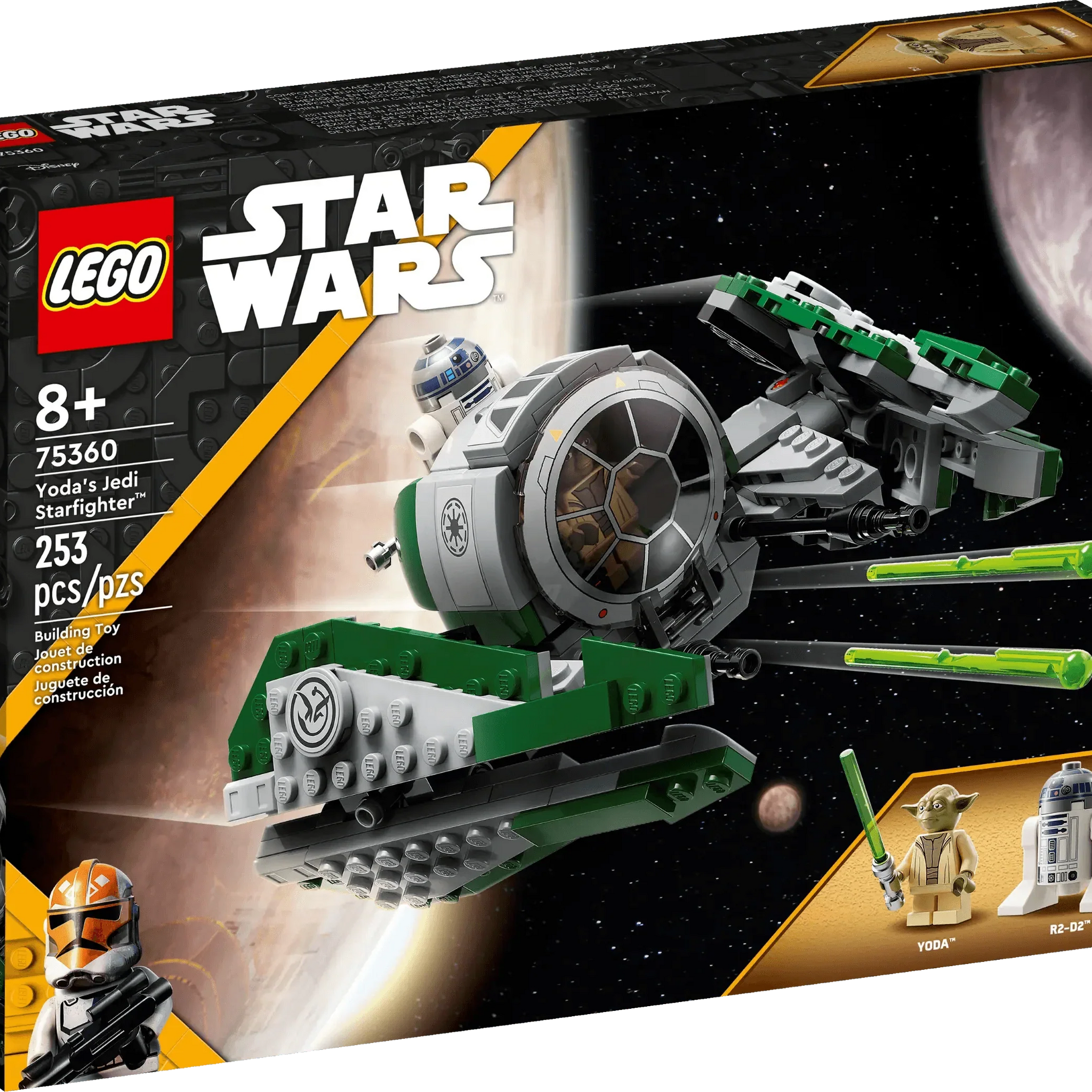 LEGO STAR WARS 75360 Yoda's Jedi Starfighter™ Set