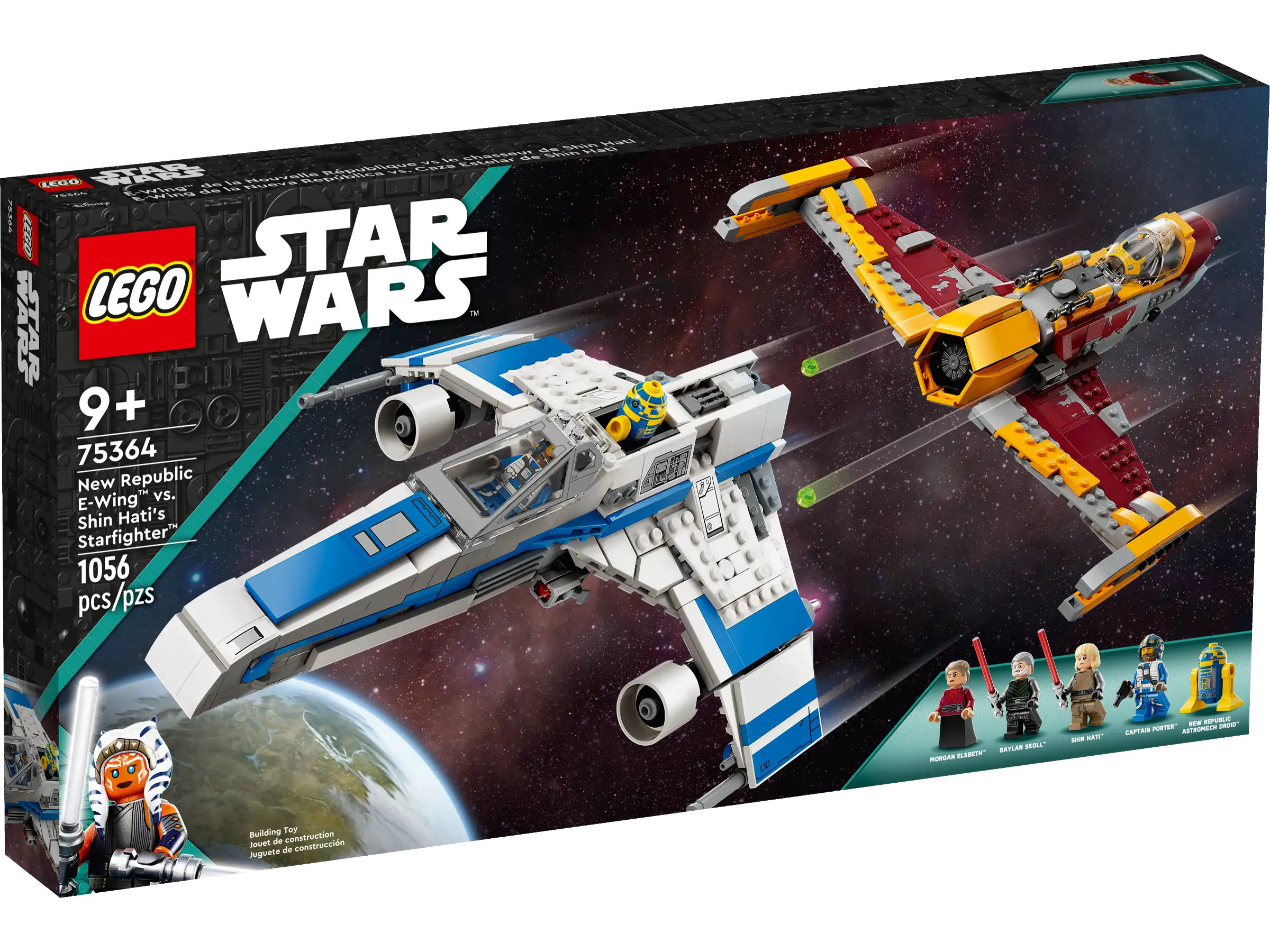 LEGO Star Wars New Republic E-Wing vs Shin Hati's Starfighter Set