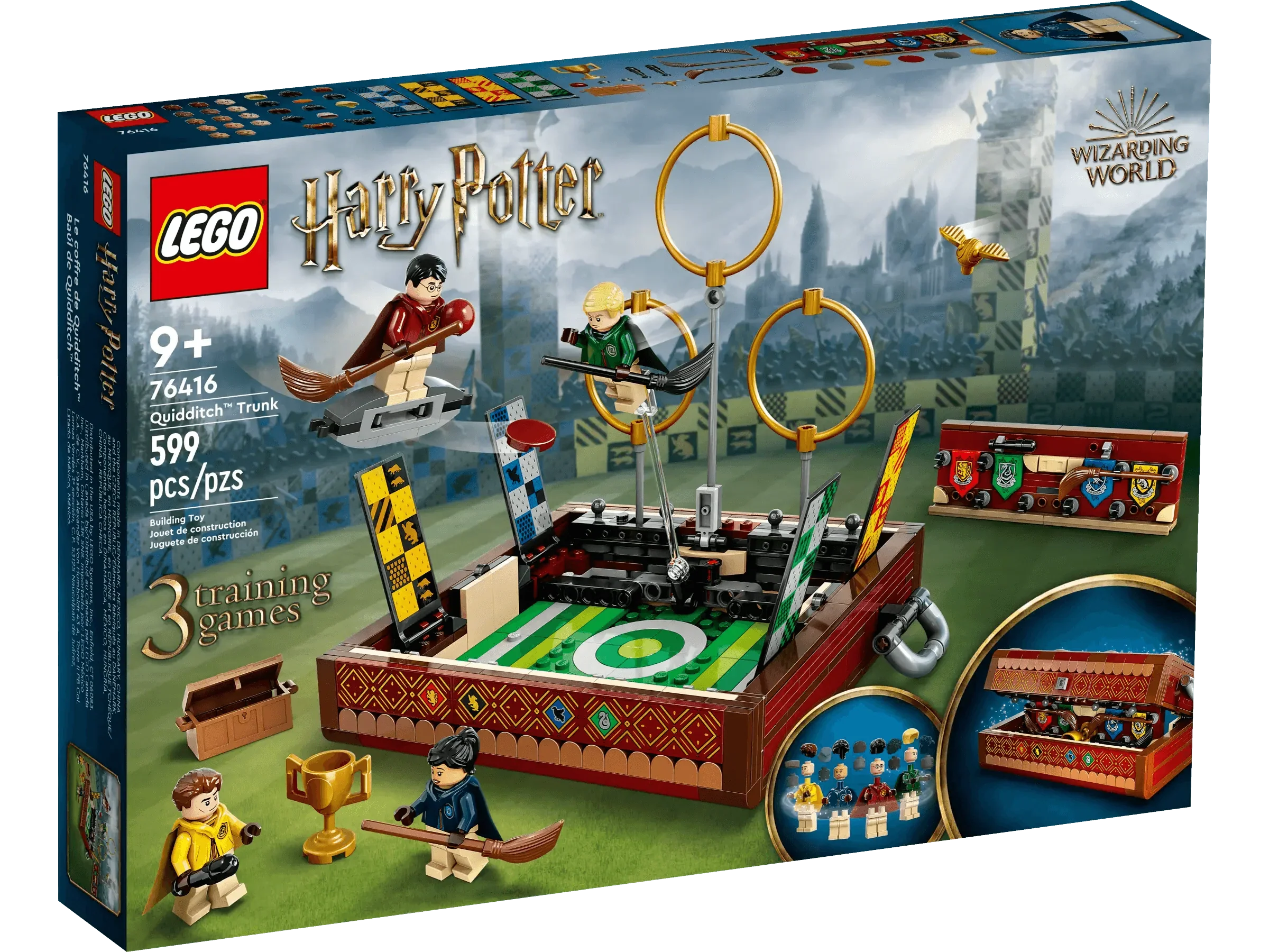 LEGO Harry Potter Quidditch Trunk Set with Minifigures