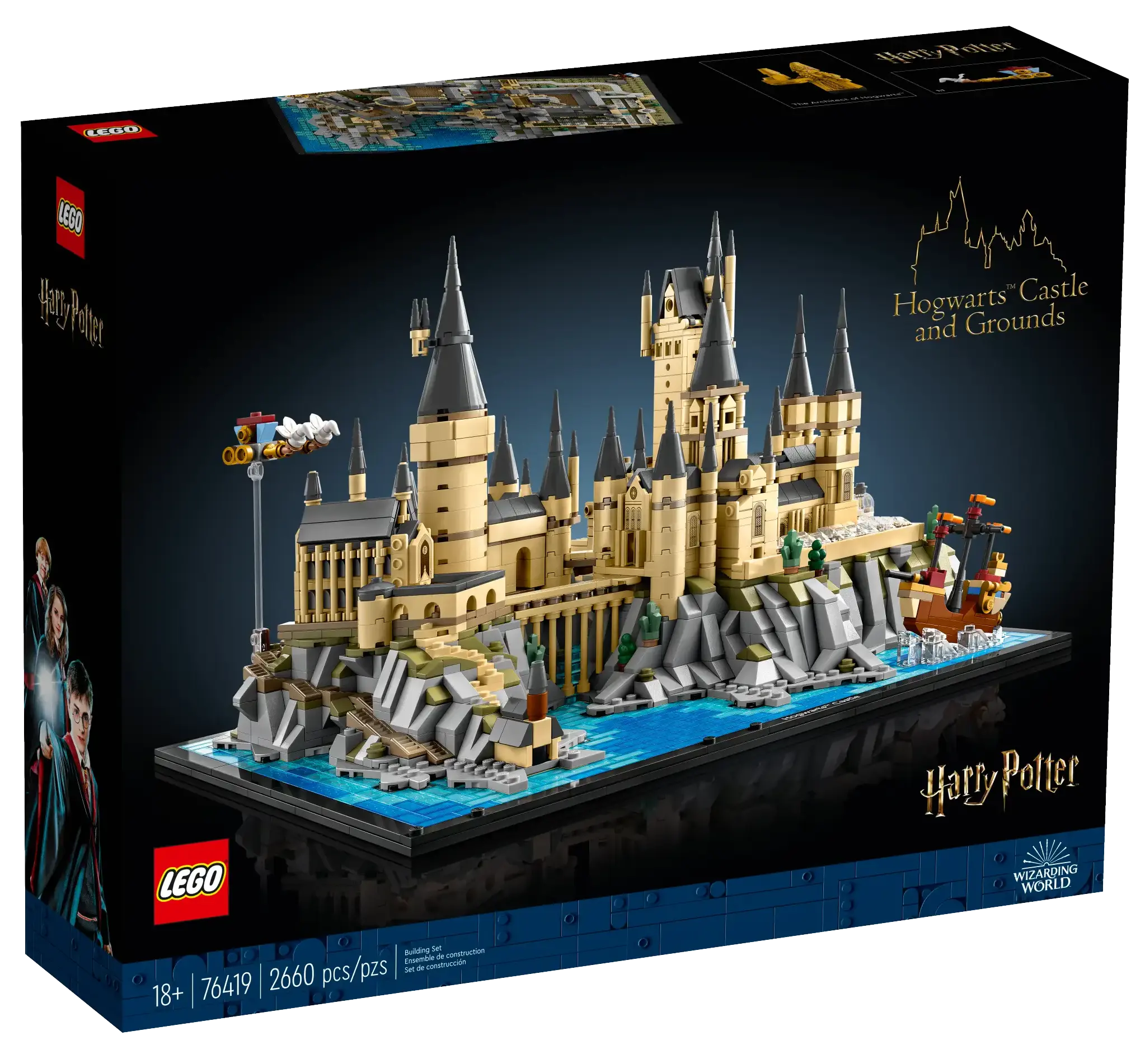 LEGO Harry Potter Hogwarts Castle & Grounds Building Set 76419