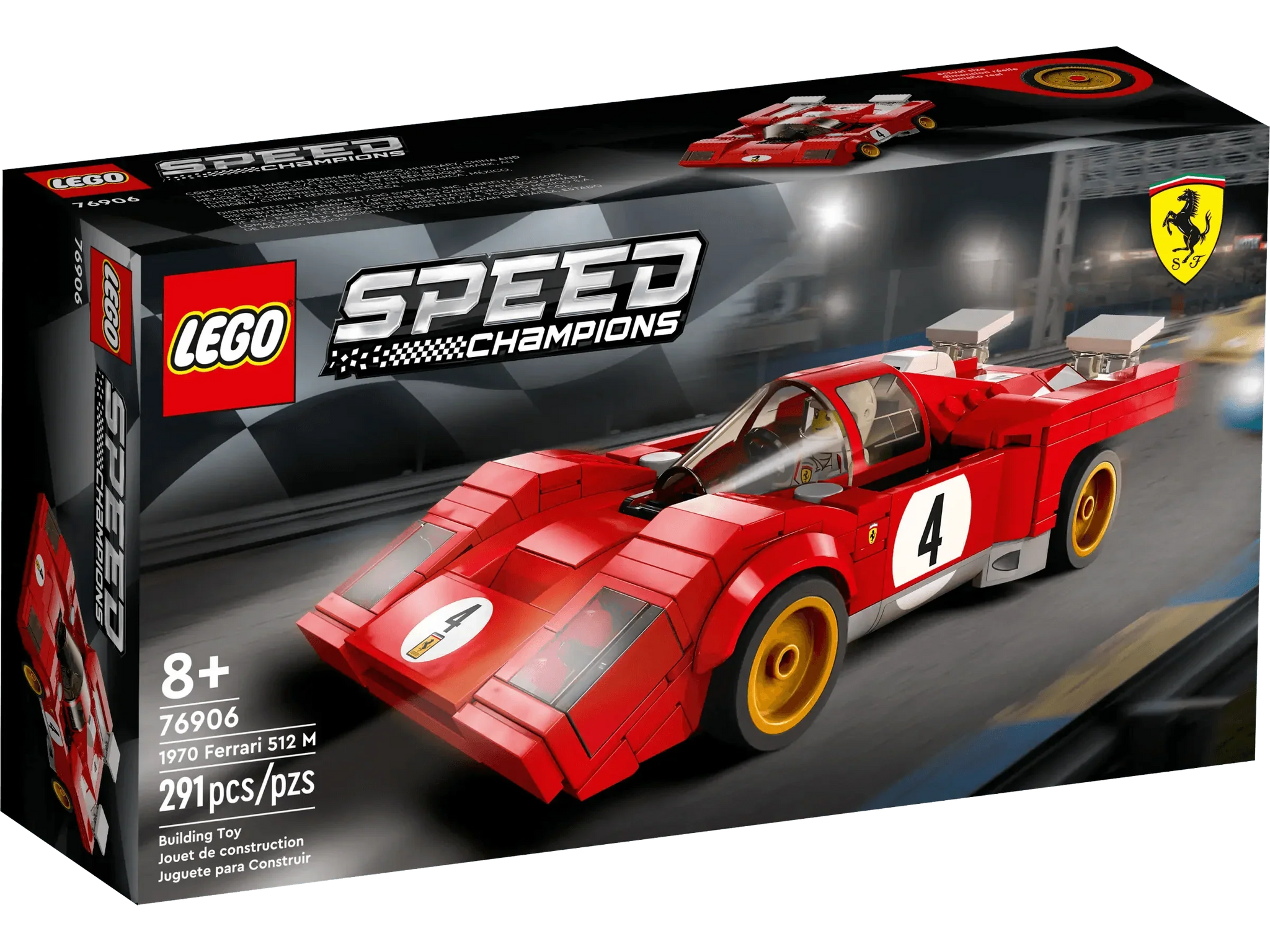 LEGO Speed Champions 1970 Ferrari 512 M Building Set