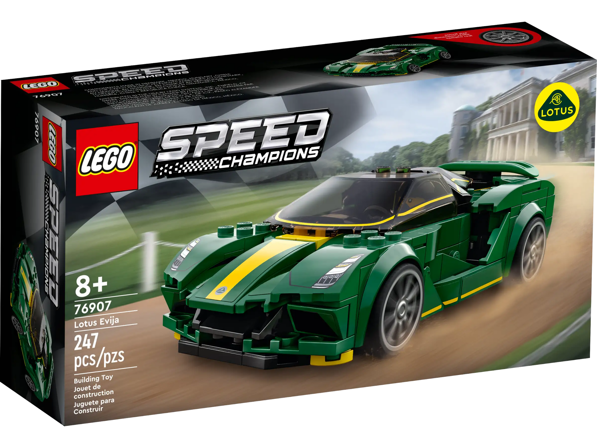 LEGO 76907 Speed Champions Lotus Evija Race Car Model