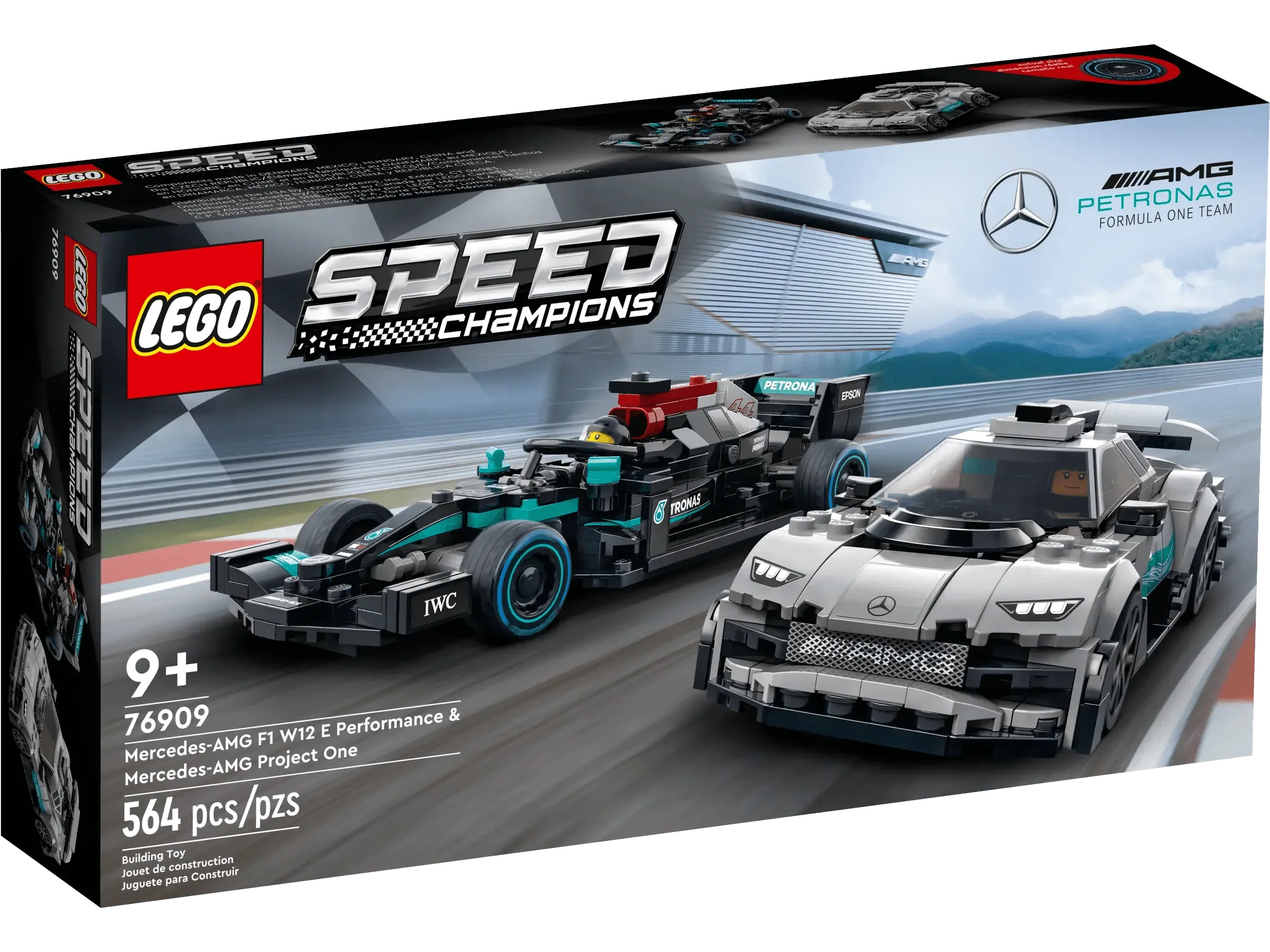 LEGO 76909 Speed Champions Mercedes-AMG F1 & Project One