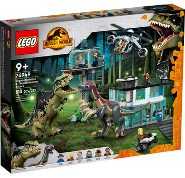LEGO Jurassic World Giganotosaurus & Therizinosaurus Attack Set