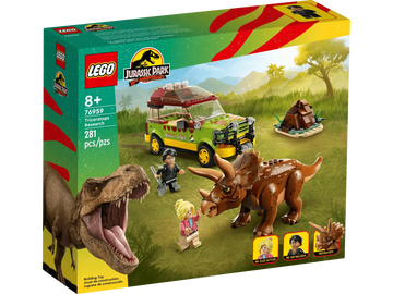 LEGO Jurassic World Triceratops Research Playset 76959