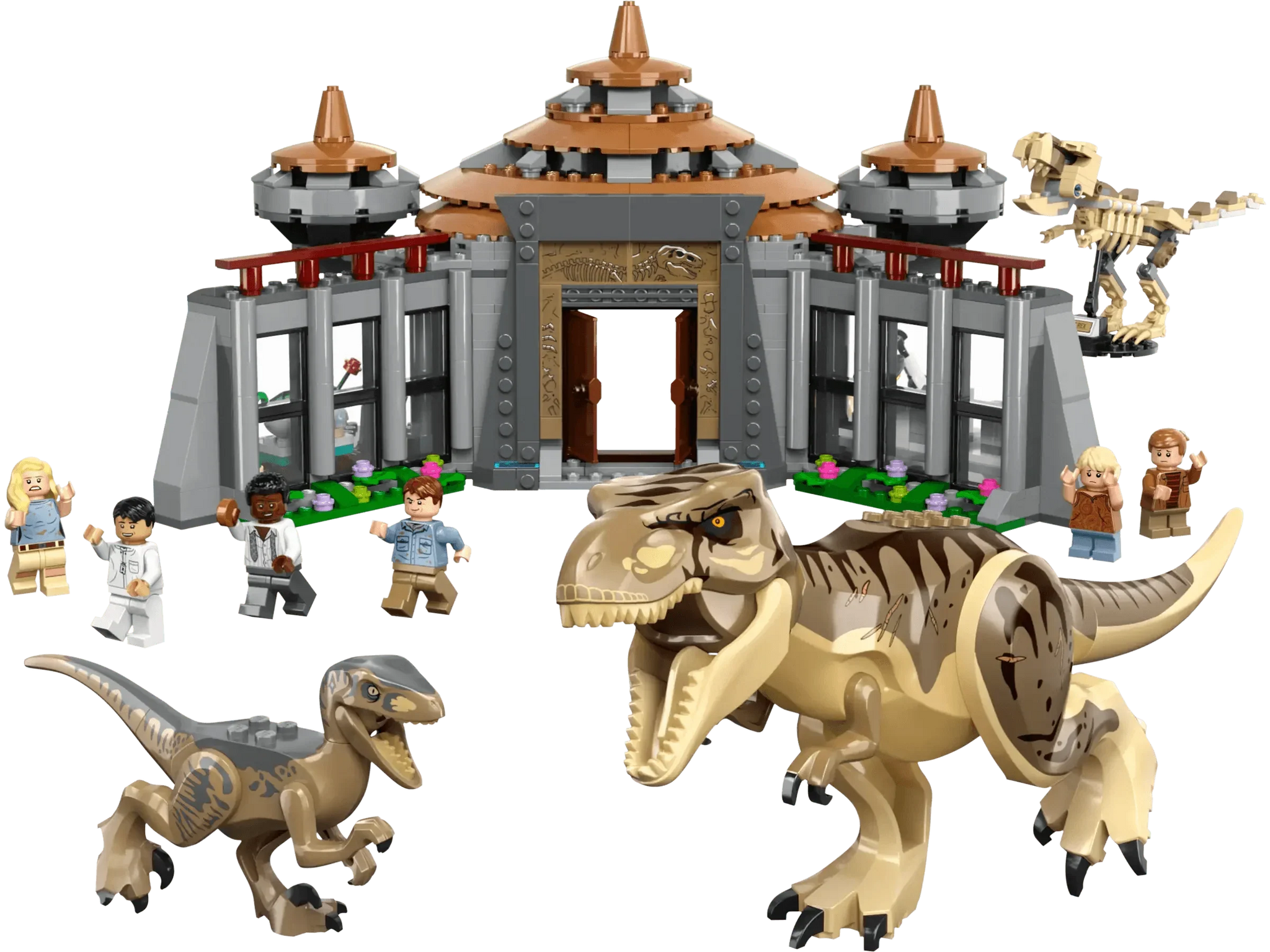 LEGO 76961 Jurassic Park Visitor Center T. Rex & Raptor Set