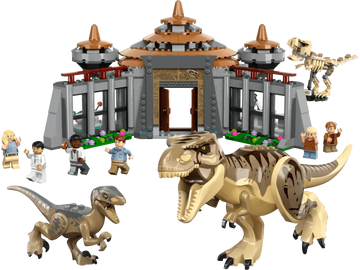 LEGO 76961 Jurassic Park Visitor Center T. Rex & Raptor Set