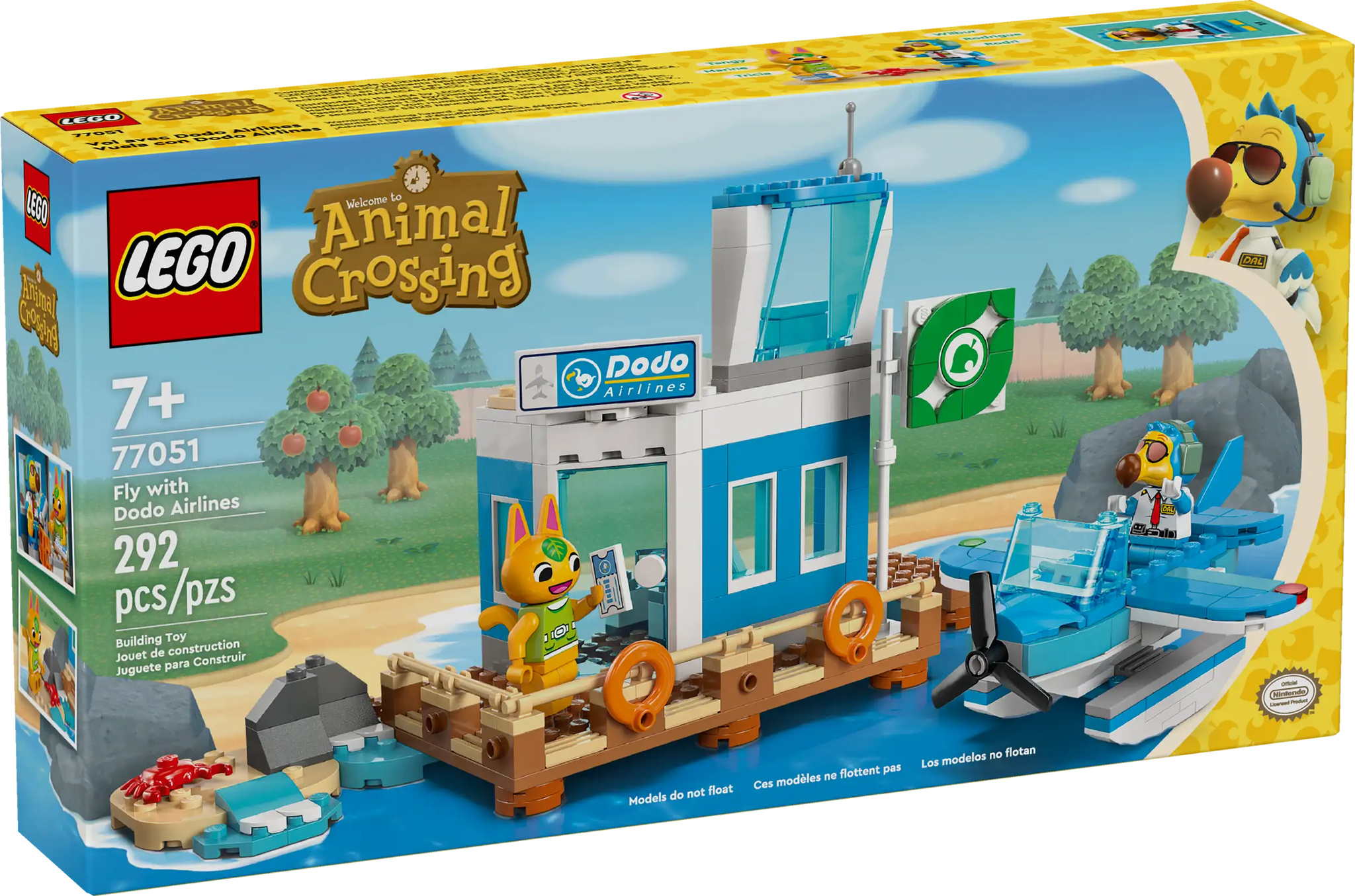 LEGO Animal Crossing Dodo Airlines Airport Playset 77051
