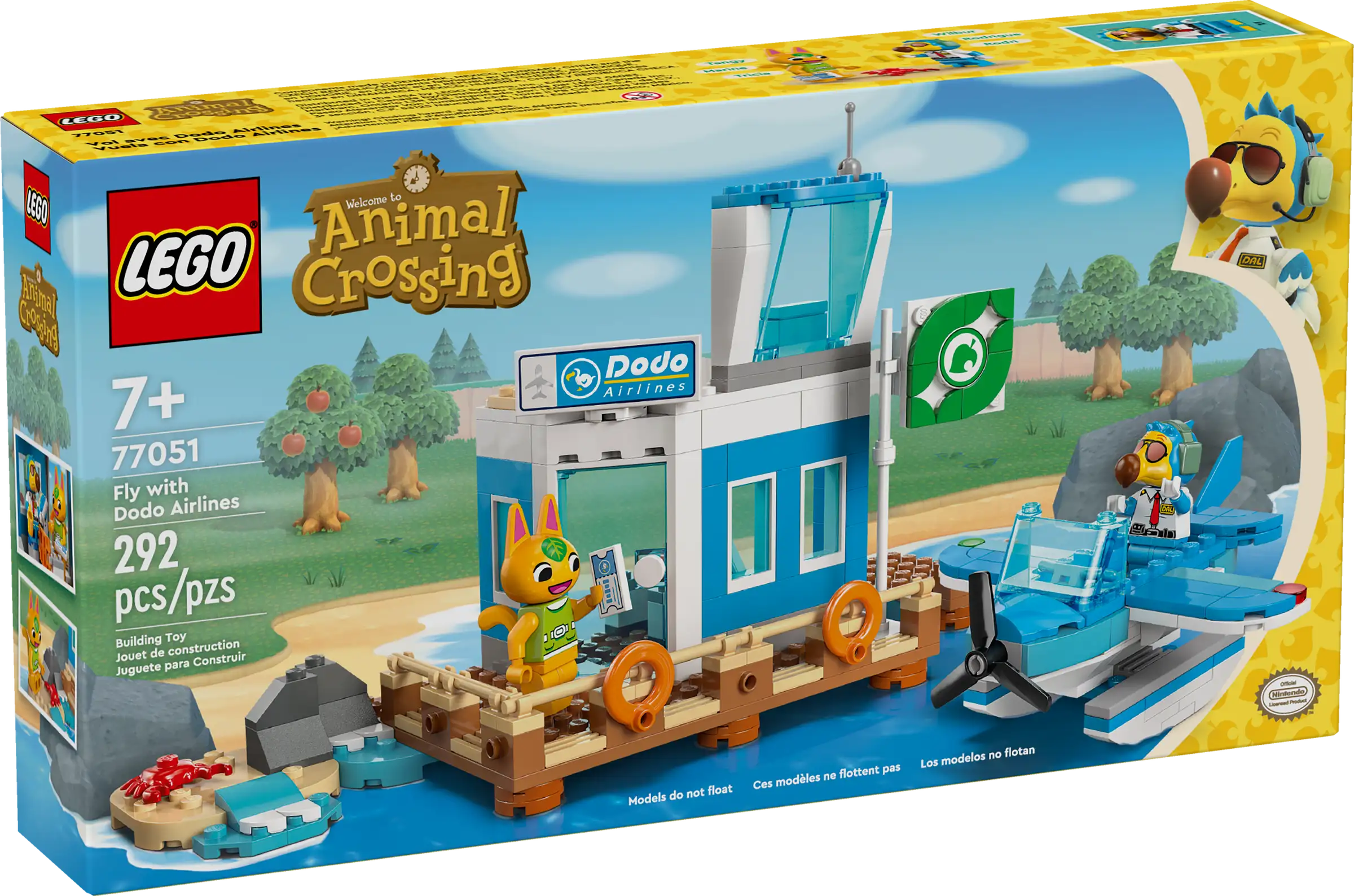 LEGO Animal Crossing Dodo Airlines Airport Playset 77051