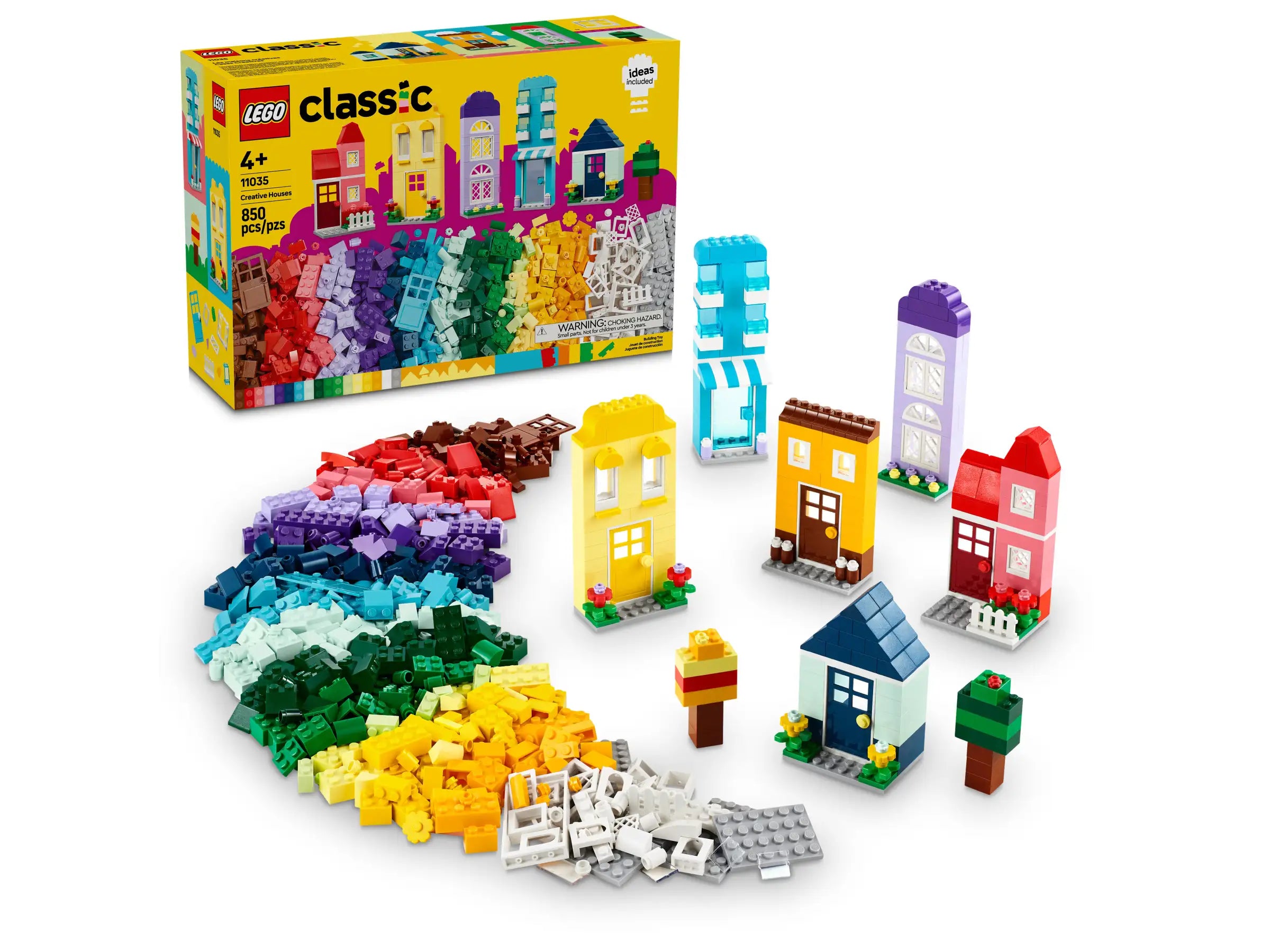 LEGO Classic 11035 Creative Houses Building Set for Kids
