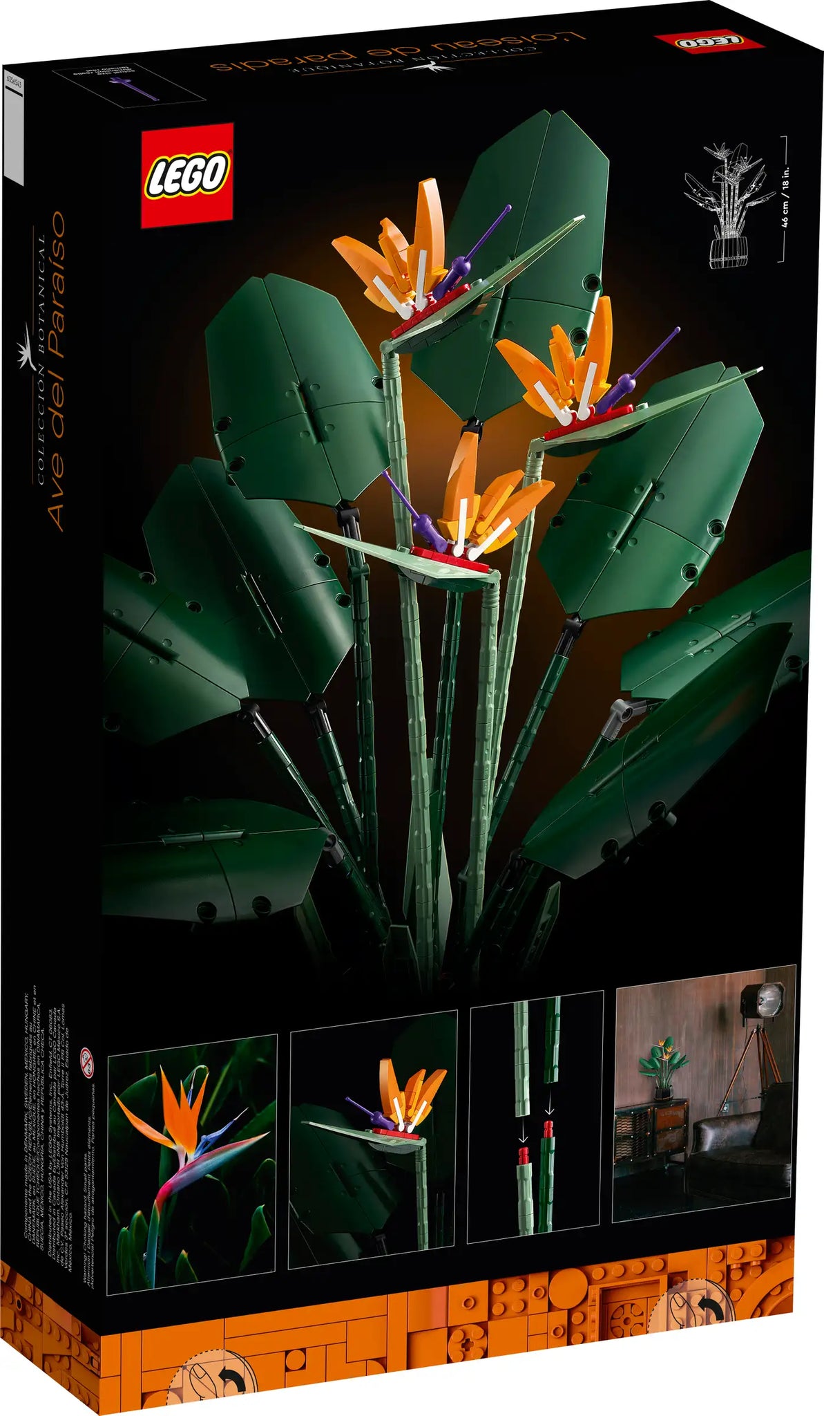 LEGO Bird of Paradise 10289 Building Kit for Home Decor