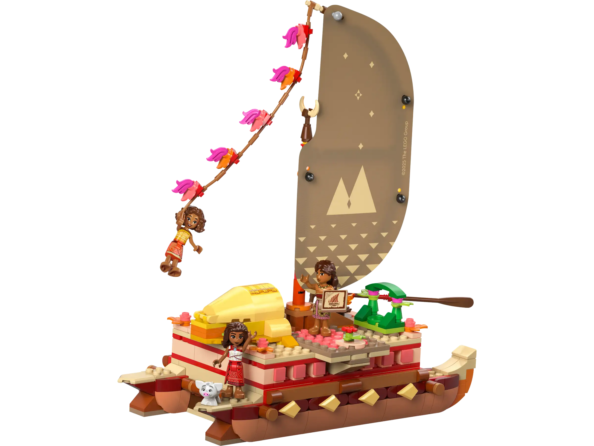 LEGO Disney Moana's Adventure Canoe Building Set 43270