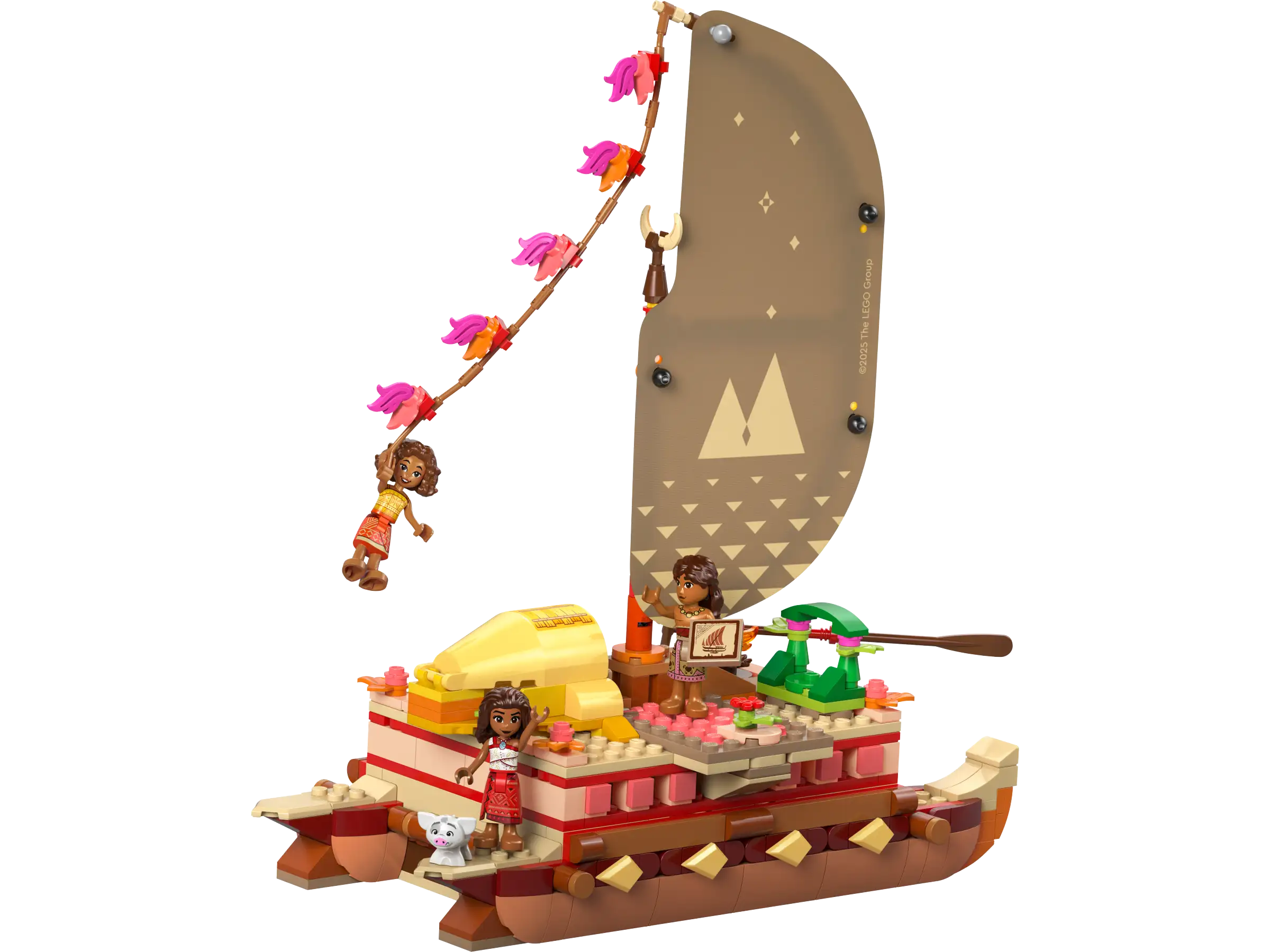 LEGO Disney Moana's Adventure Canoe Building Set 43270