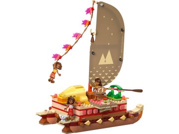 LEGO Disney Moana's Adventure Canoe Building Set 43270