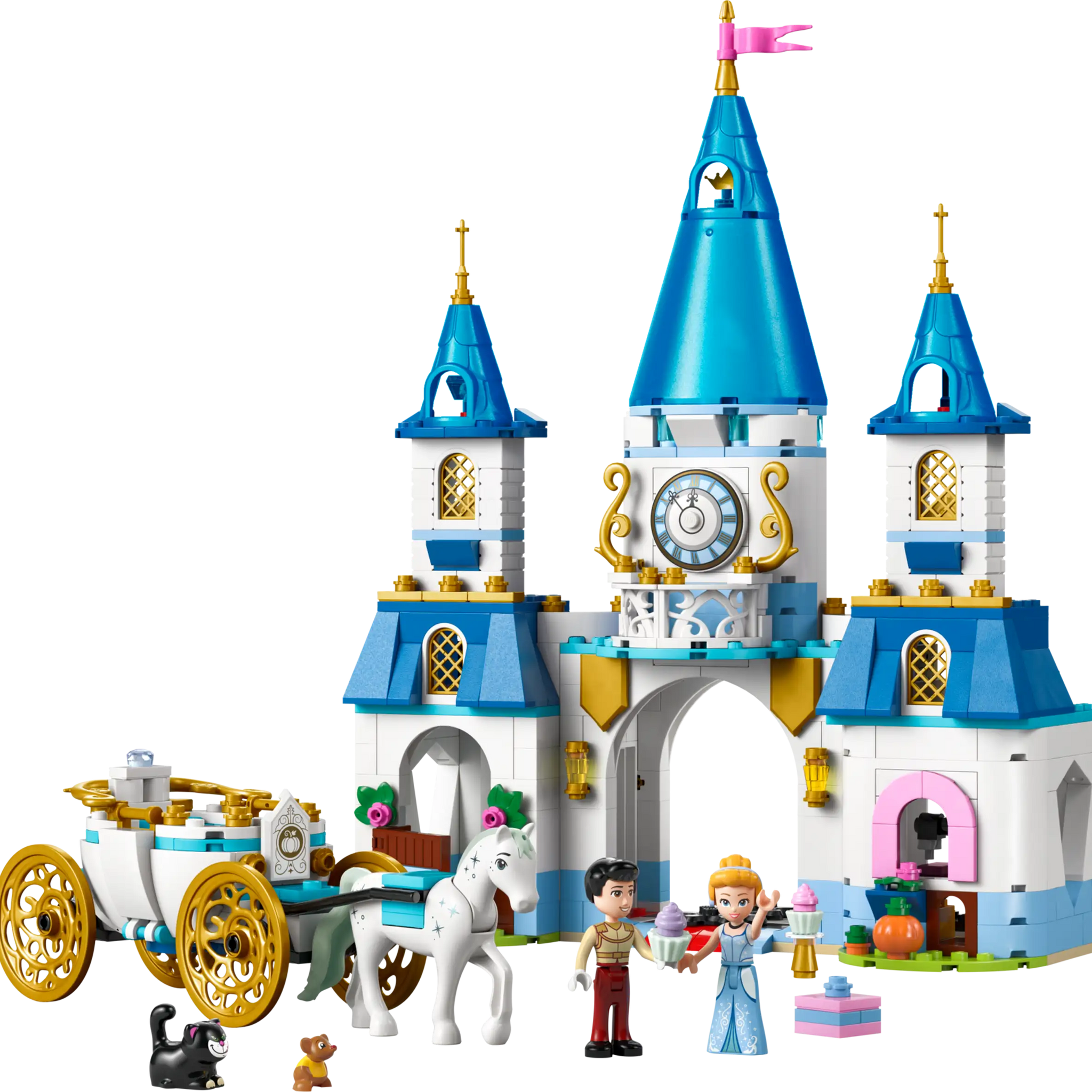 LEGO Disney Cinderella's Castle & Horse Carriage Set 43275