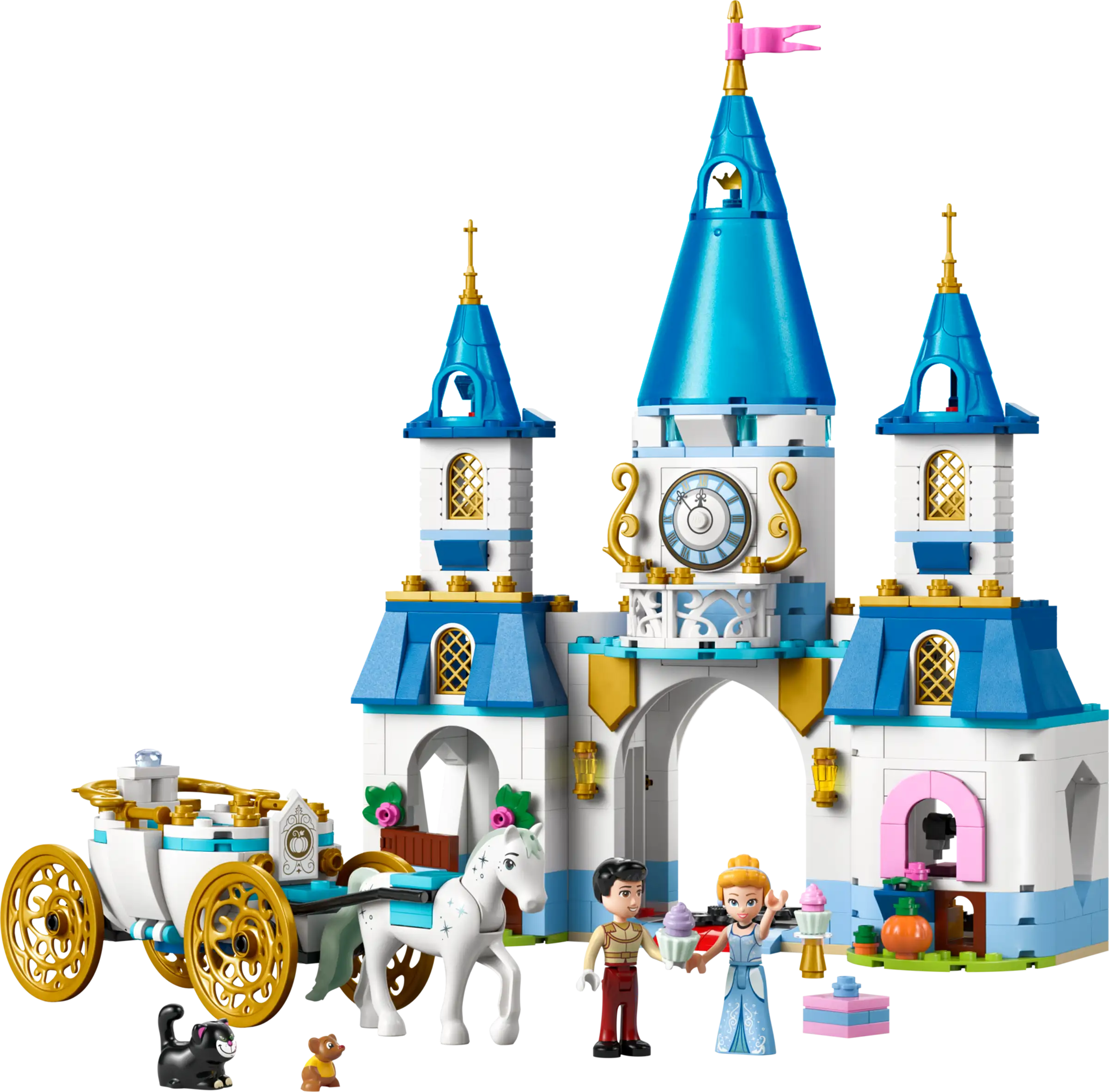 LEGO Disney Cinderella's Castle & Horse Carriage Set 43275