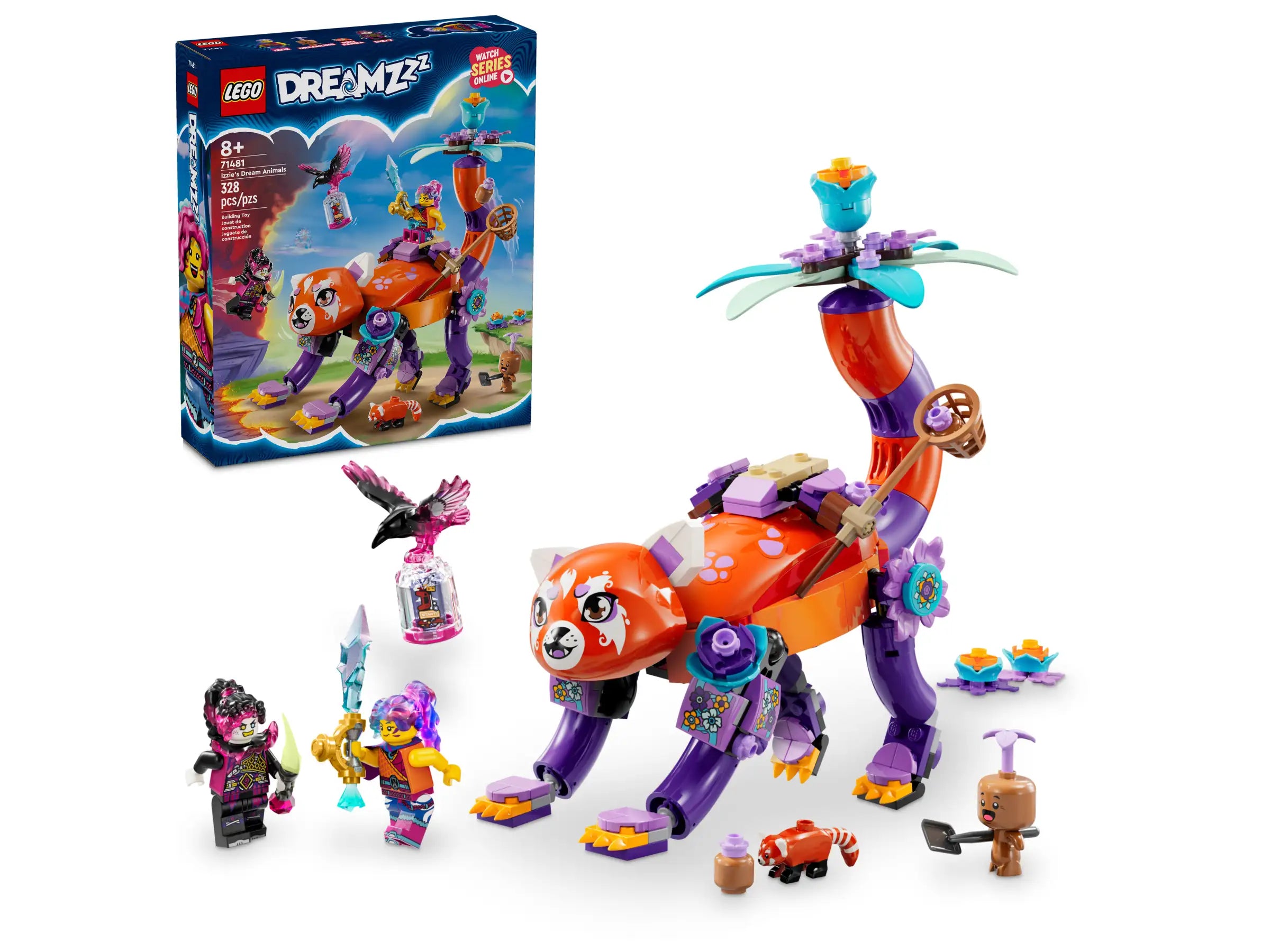 LEGO DREAMZZZ Izzie's Dream Animals Playset with Minifigures