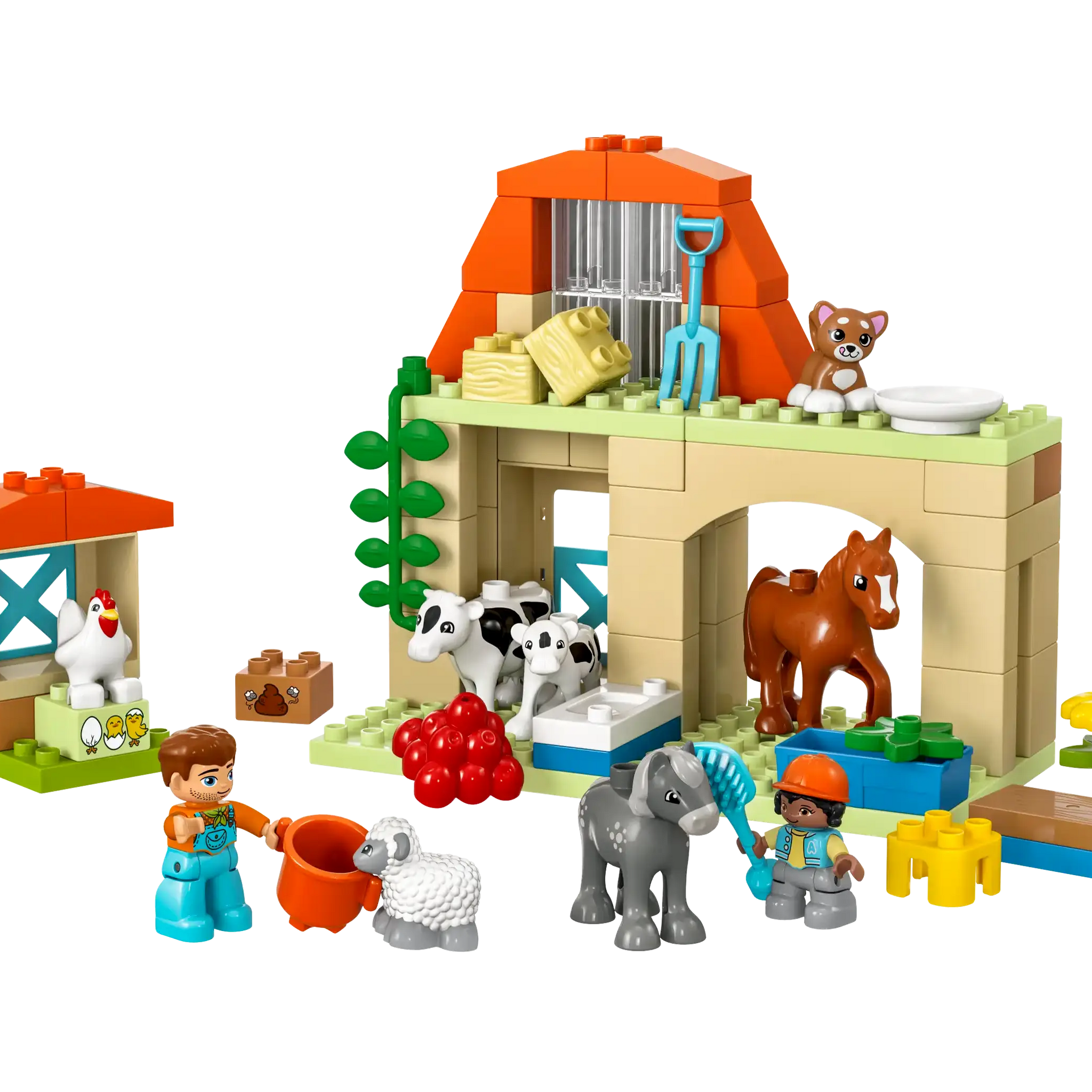 LEGO DUPLO 10416 Animal Care Farm Playset for Toddlers