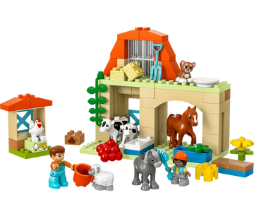 LEGO DUPLO 10416 Animal Care Farm Playset for Toddlers