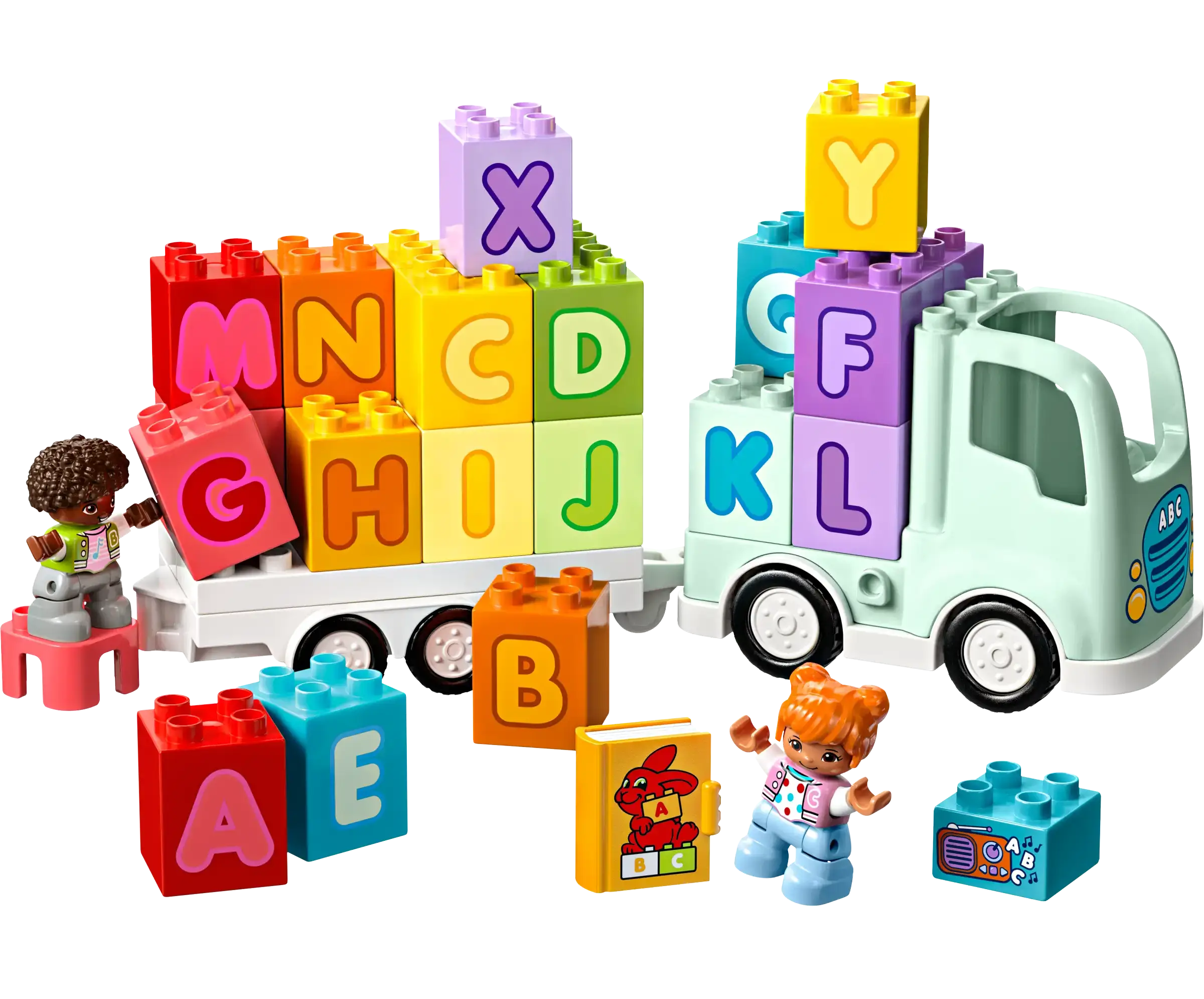 LEGO DUPLO ABC Trucks Building Toy for Toddlers