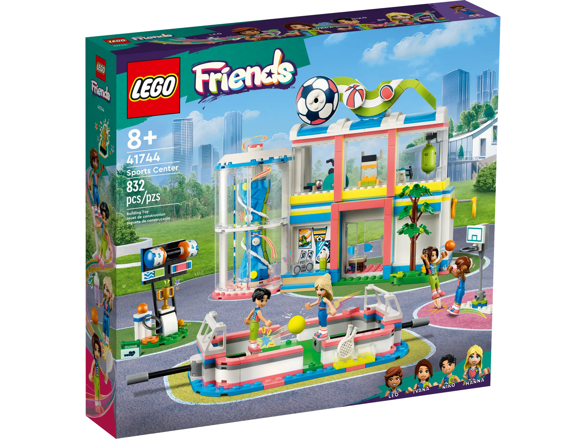 LEGO Friends 41744 Sports Centre with 4 Mini-Dolls