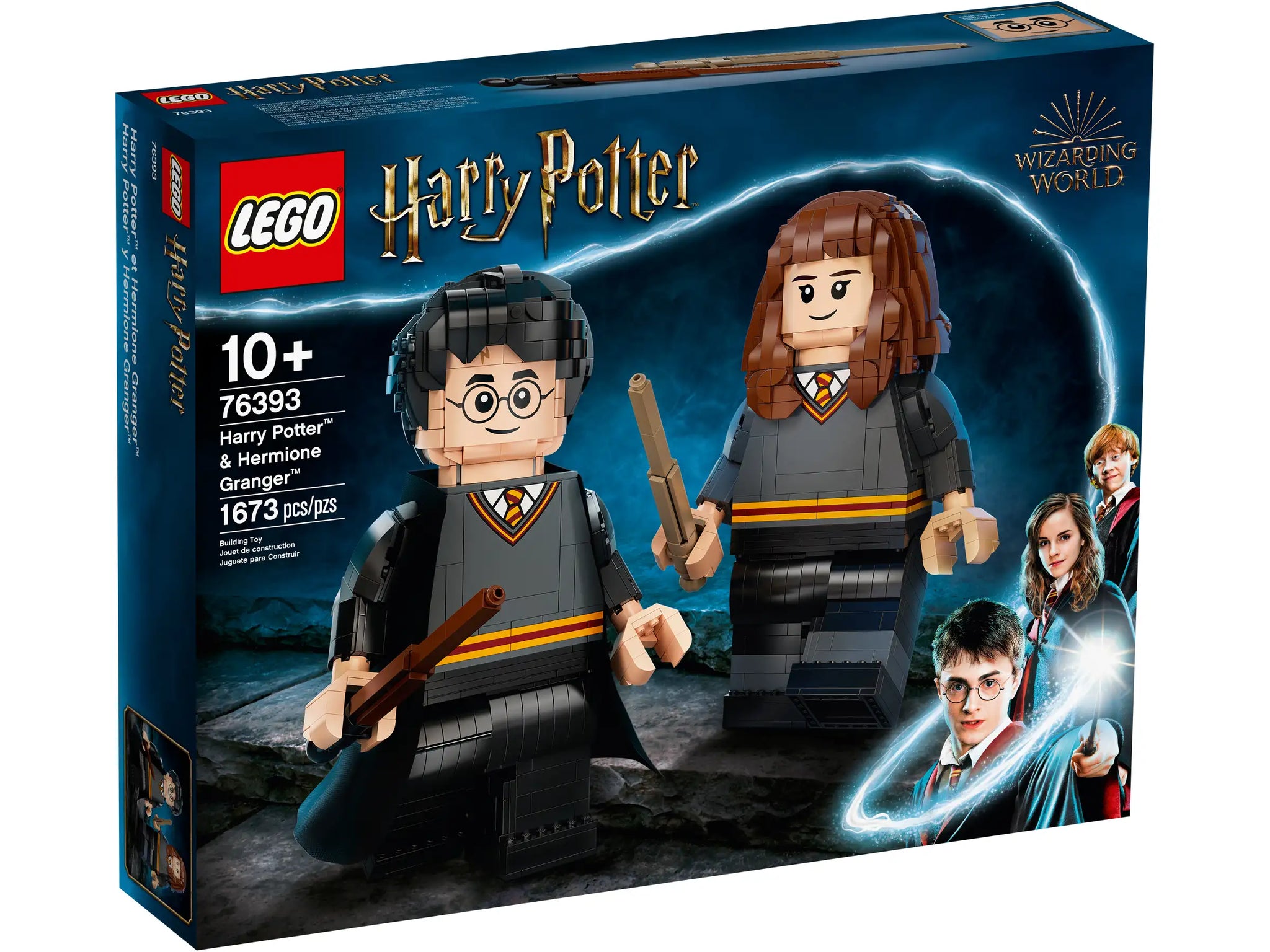 LEGO Harry Potter 76393 Harry & Hermione Buildable Figures