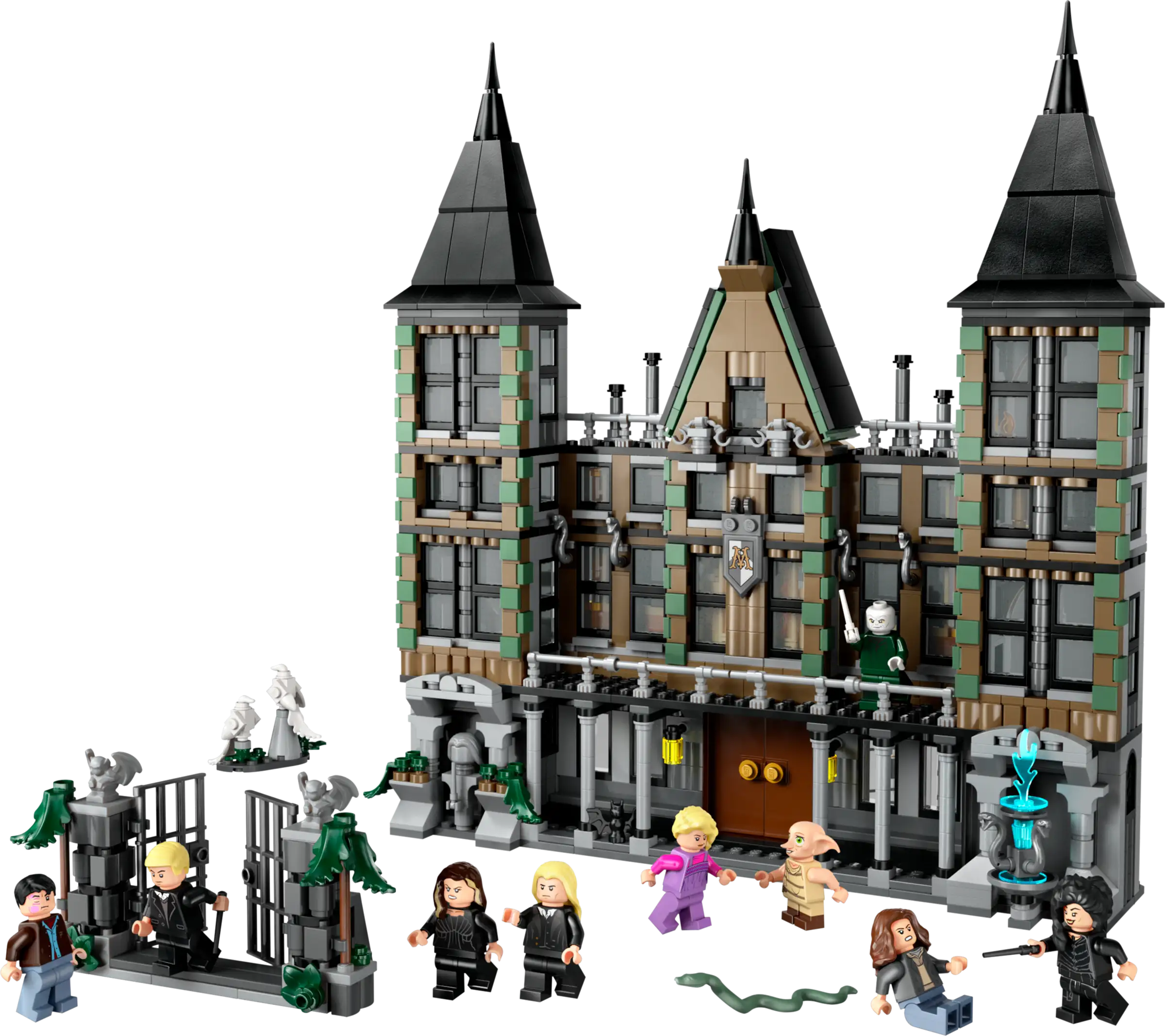 LEGO Harry Potter Malfoy Manor with 10 Minifigures