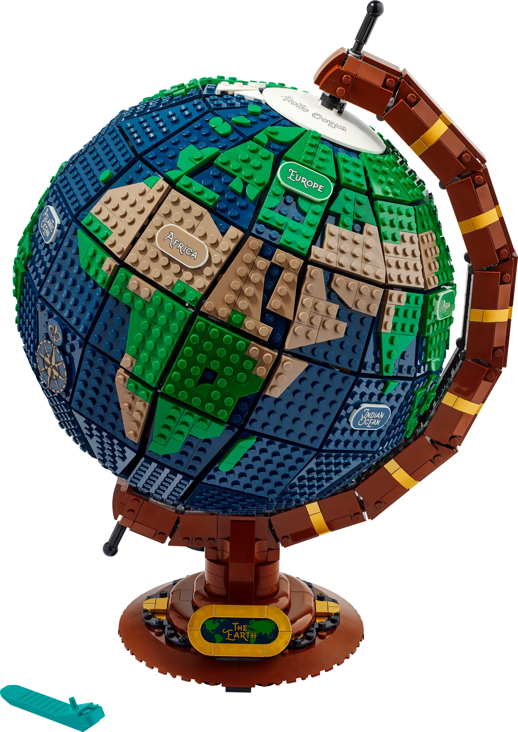 LEGO IDEAS 21332 The Globe Model with Spinning Axis