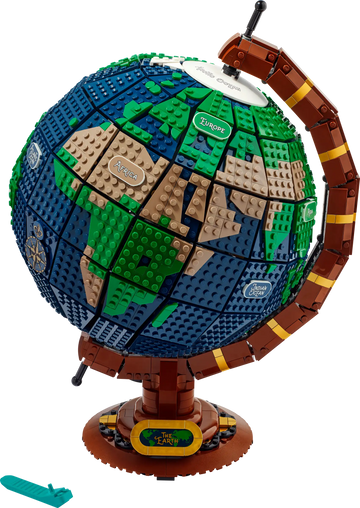 LEGO IDEAS 21332 The Globe Model with Spinning Axis