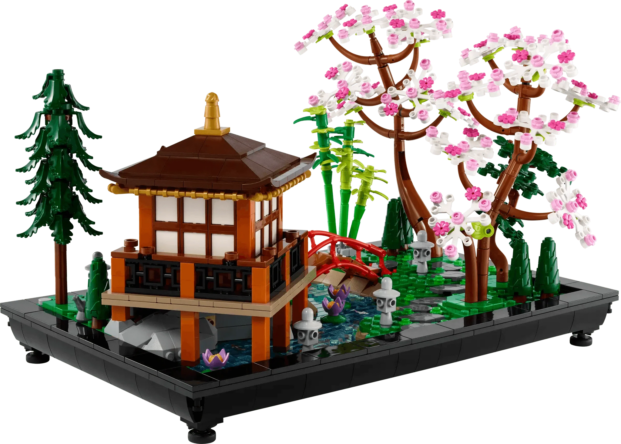 LEGO ICONS 10315 Tranquil Garden Zen Model Set