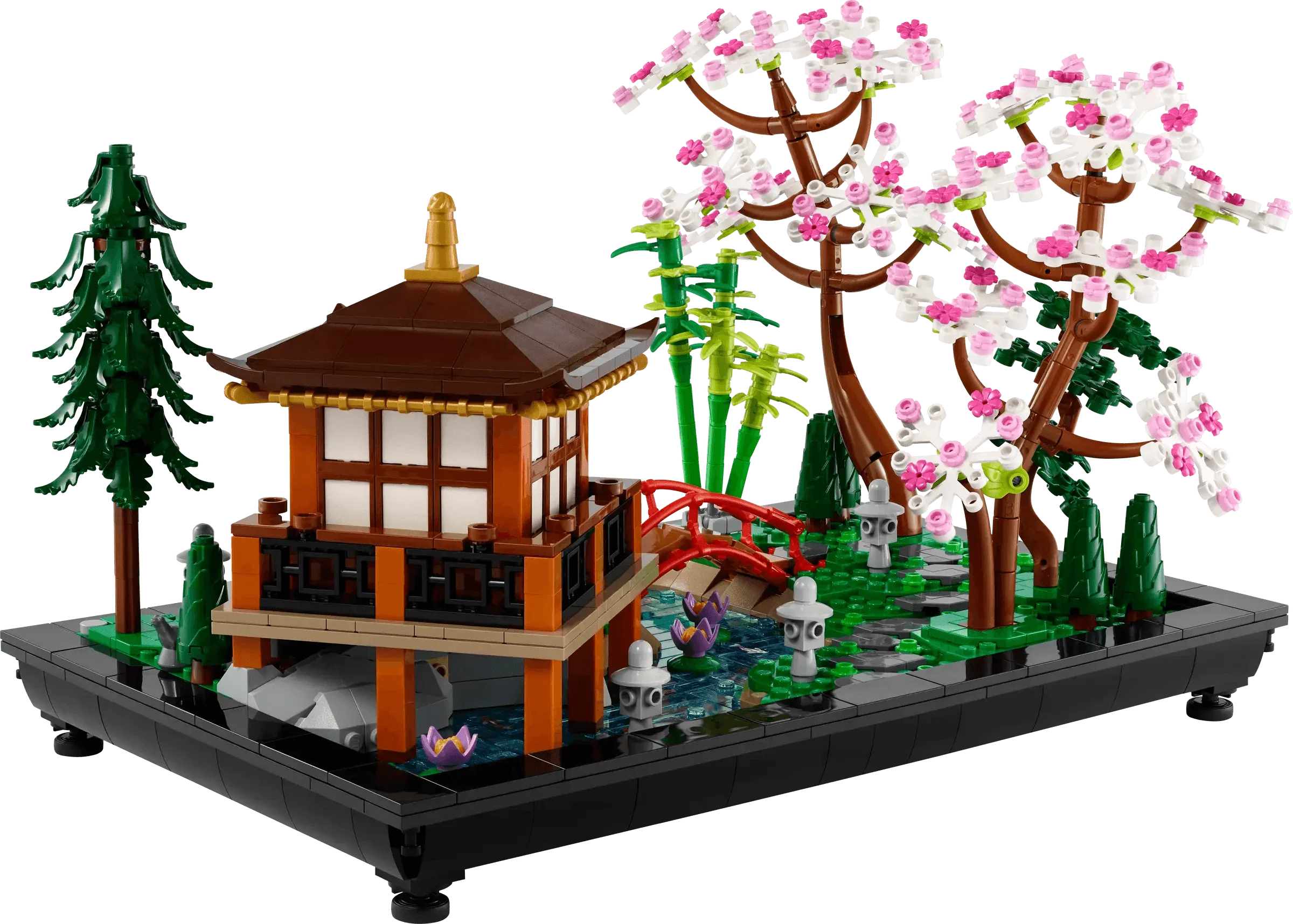LEGO ICONS 10315 Tranquil Garden Zen Model Set