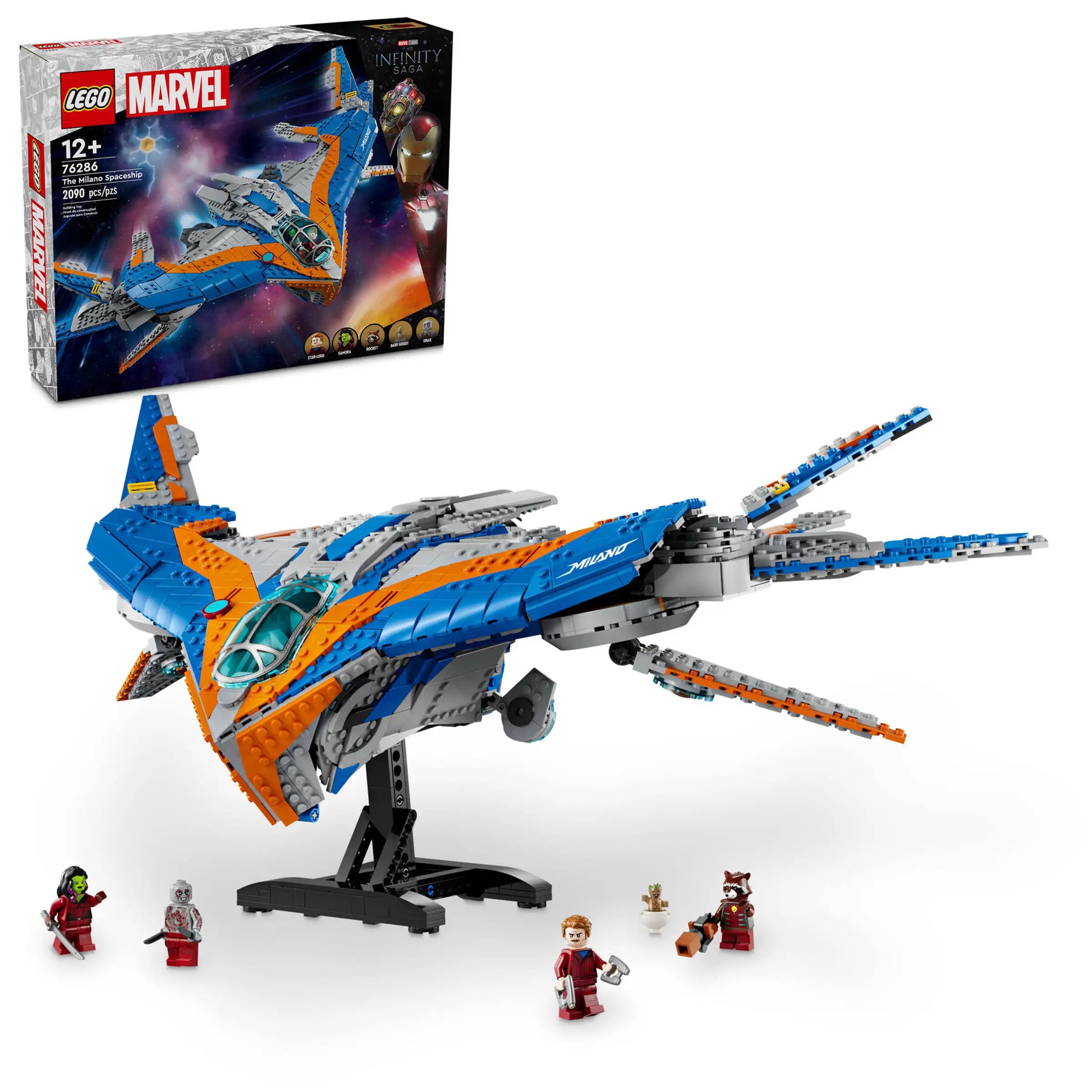 LEGO Marvel Guardians of the Galaxy Milano Starship Set