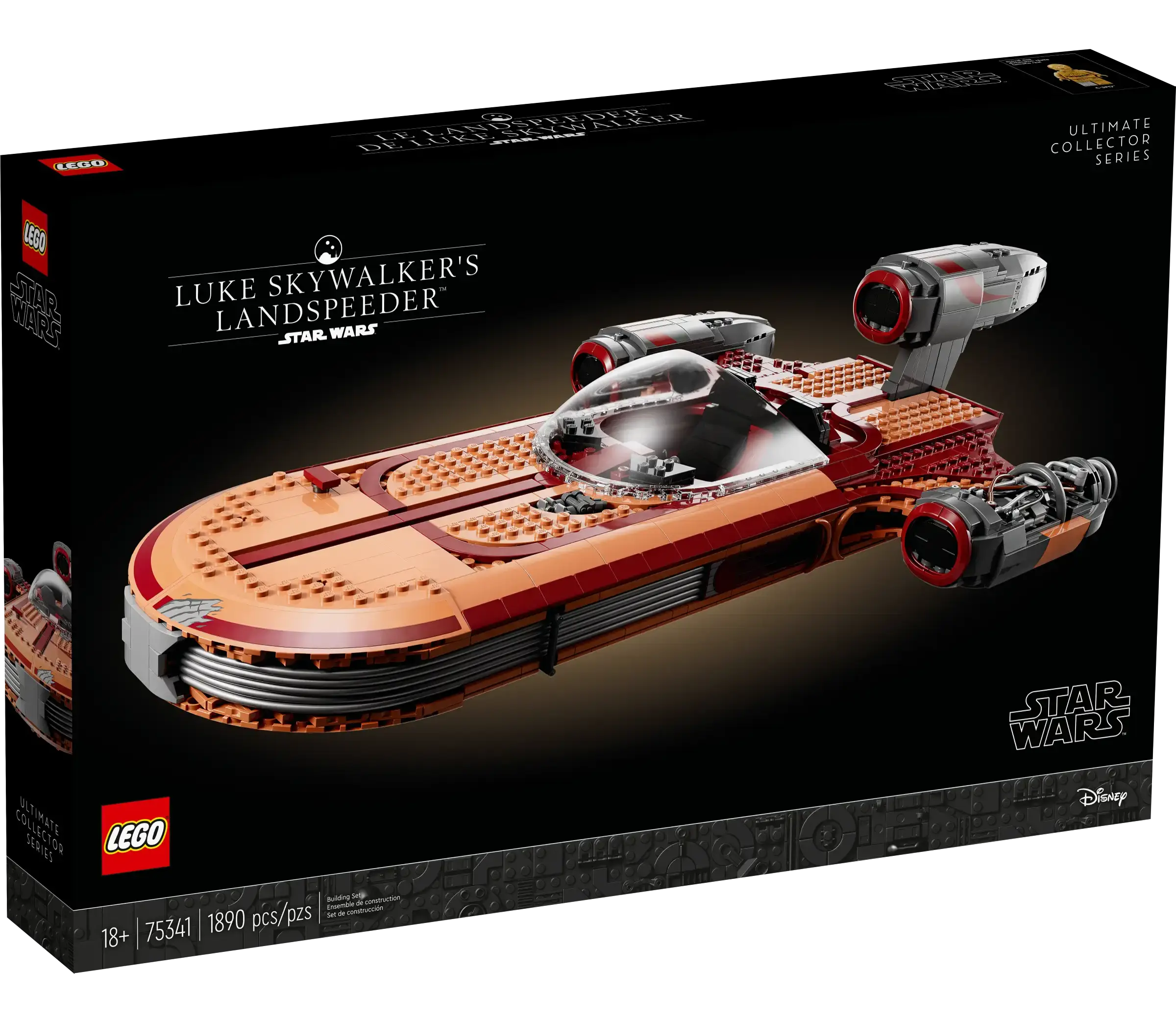 LEGO Star Wars 75341 Luke Skywalker Landspeeder Set