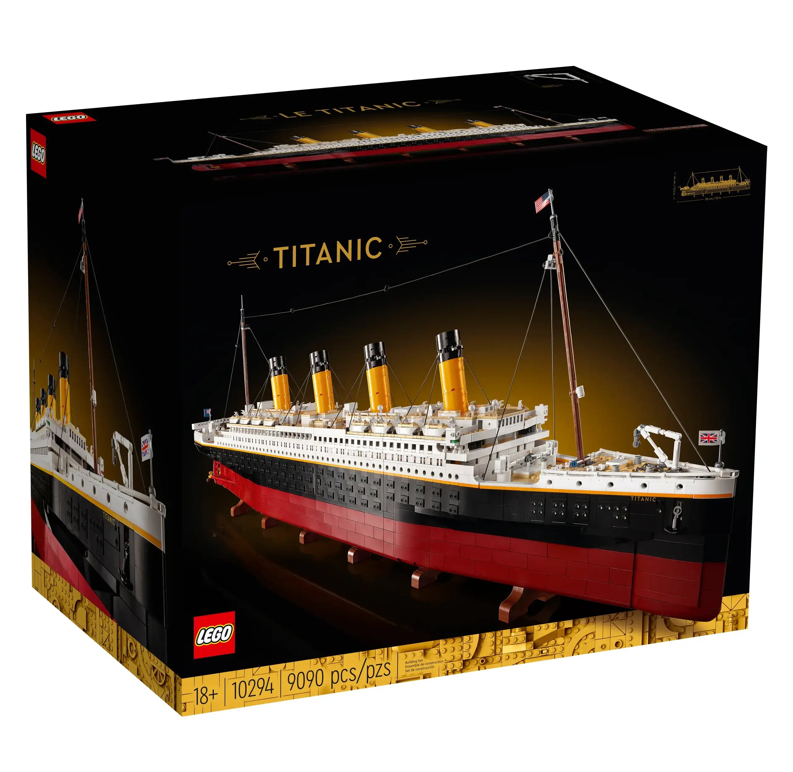 LEGO Titanic 10294 Building Set 1:200 Scale Model