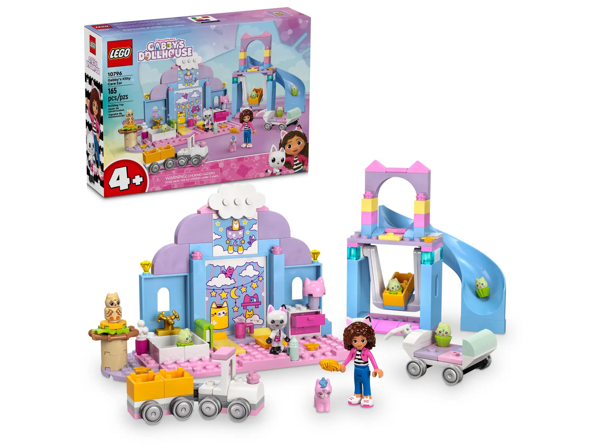 LEGO Gabby's Dollhouse Kitty Care Ear Playset 10796