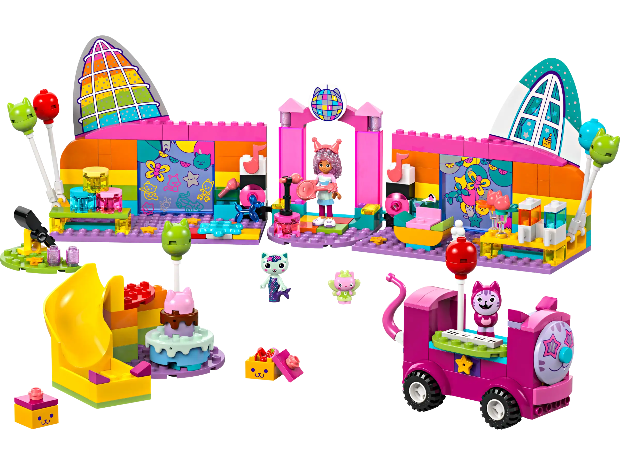 LEGO Gabby's Dollhouse Party Room Playset for Kids 4+