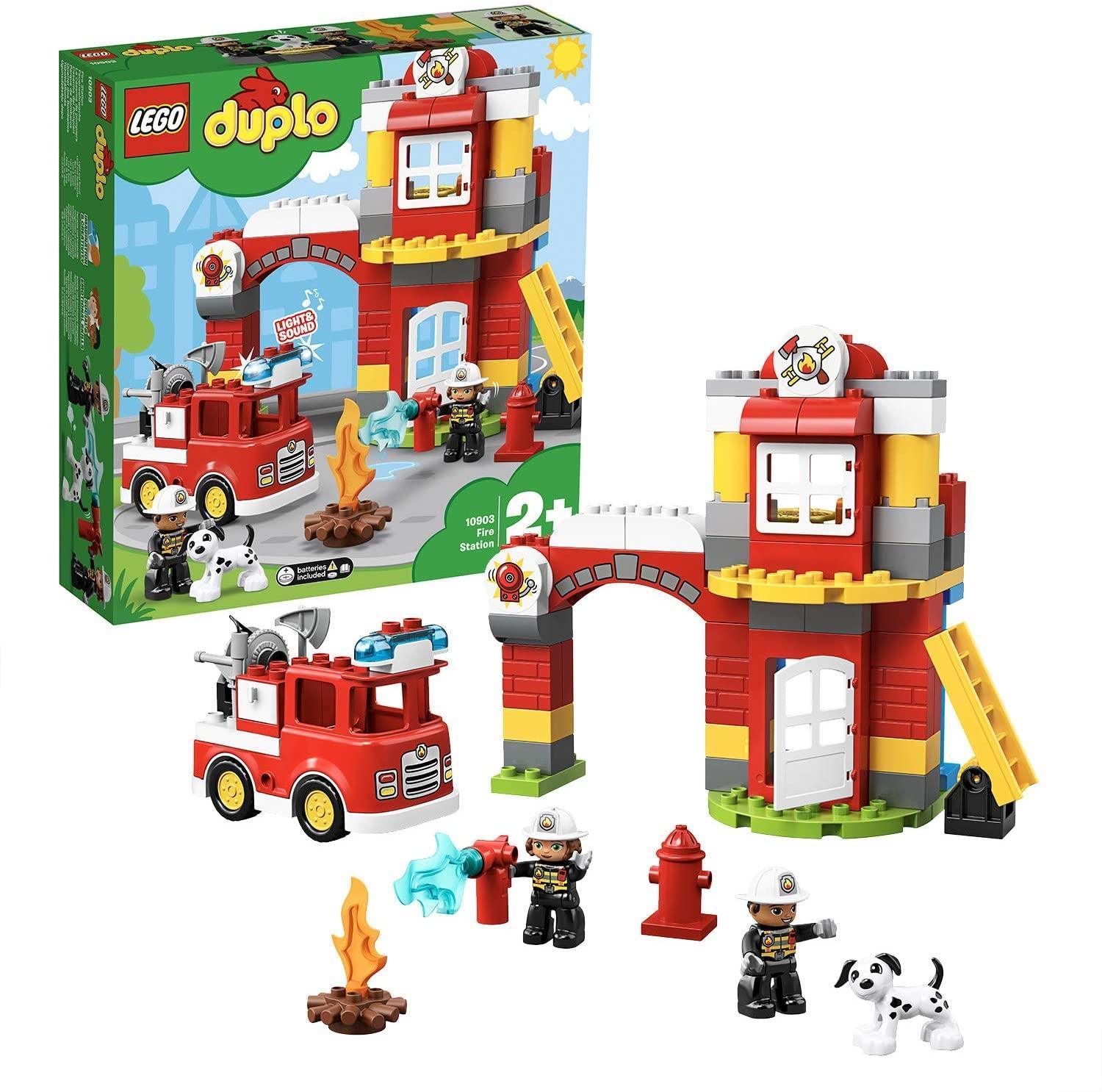 LEGO DUPLO 10903 Fire Station with Lights & Sound